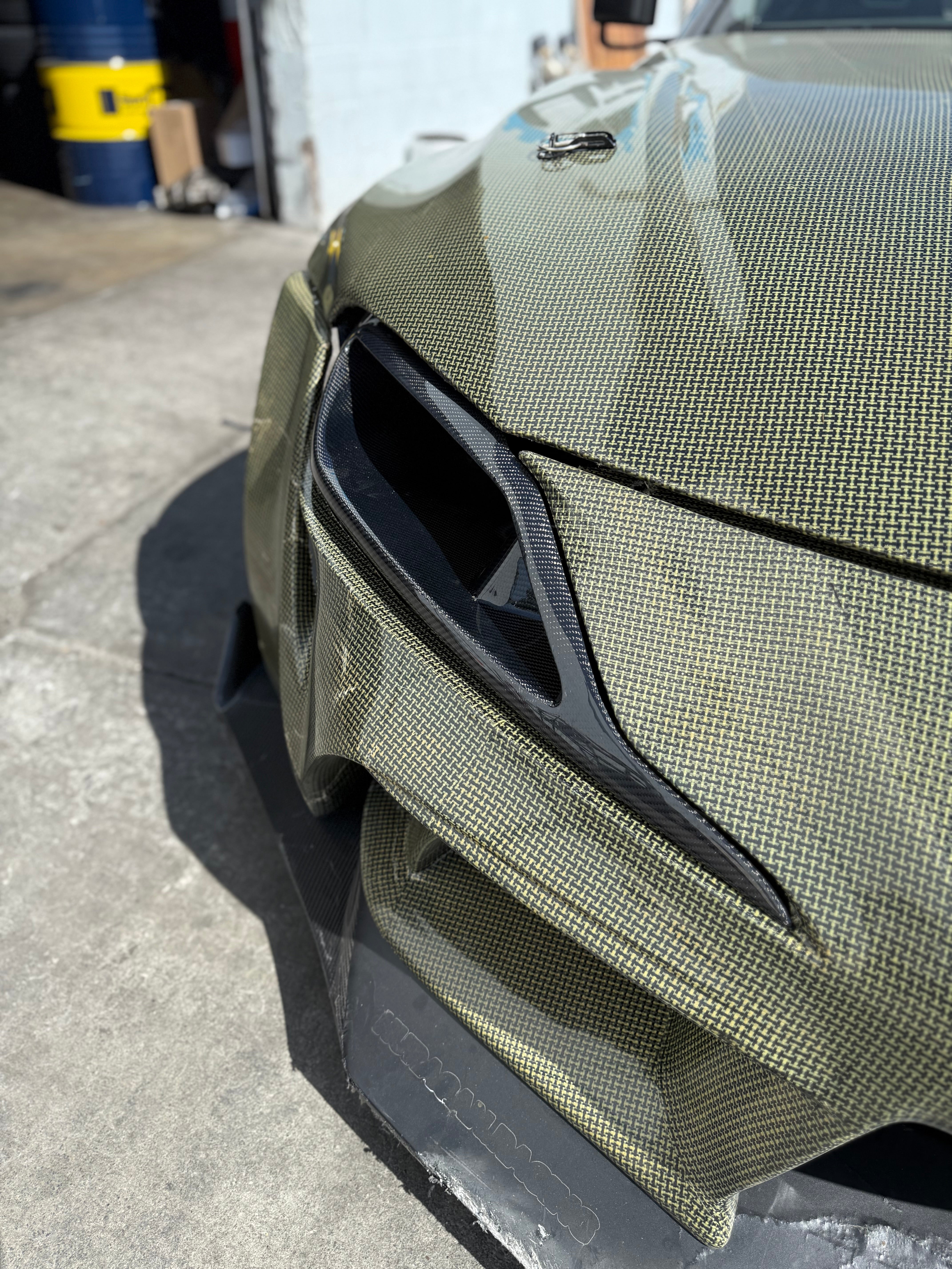 Toyota Supra MK5 Carbon Fiber Headlight Delete