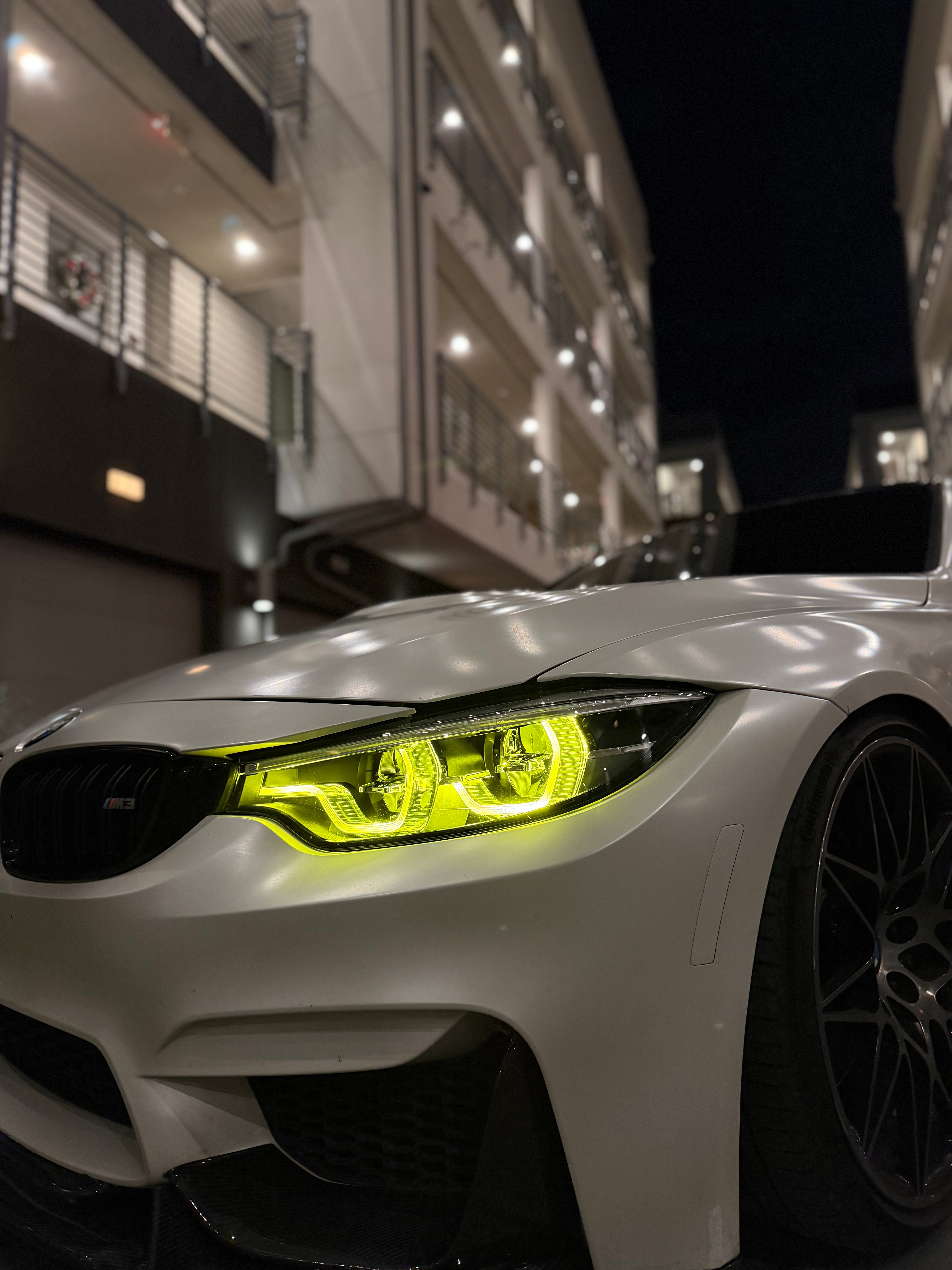 BMW F80 M3 F82/F83 M4 & F30/F32/F33/F36 4 Series Ikon V2 LED Switch Back Headlights DRL White/Yellow