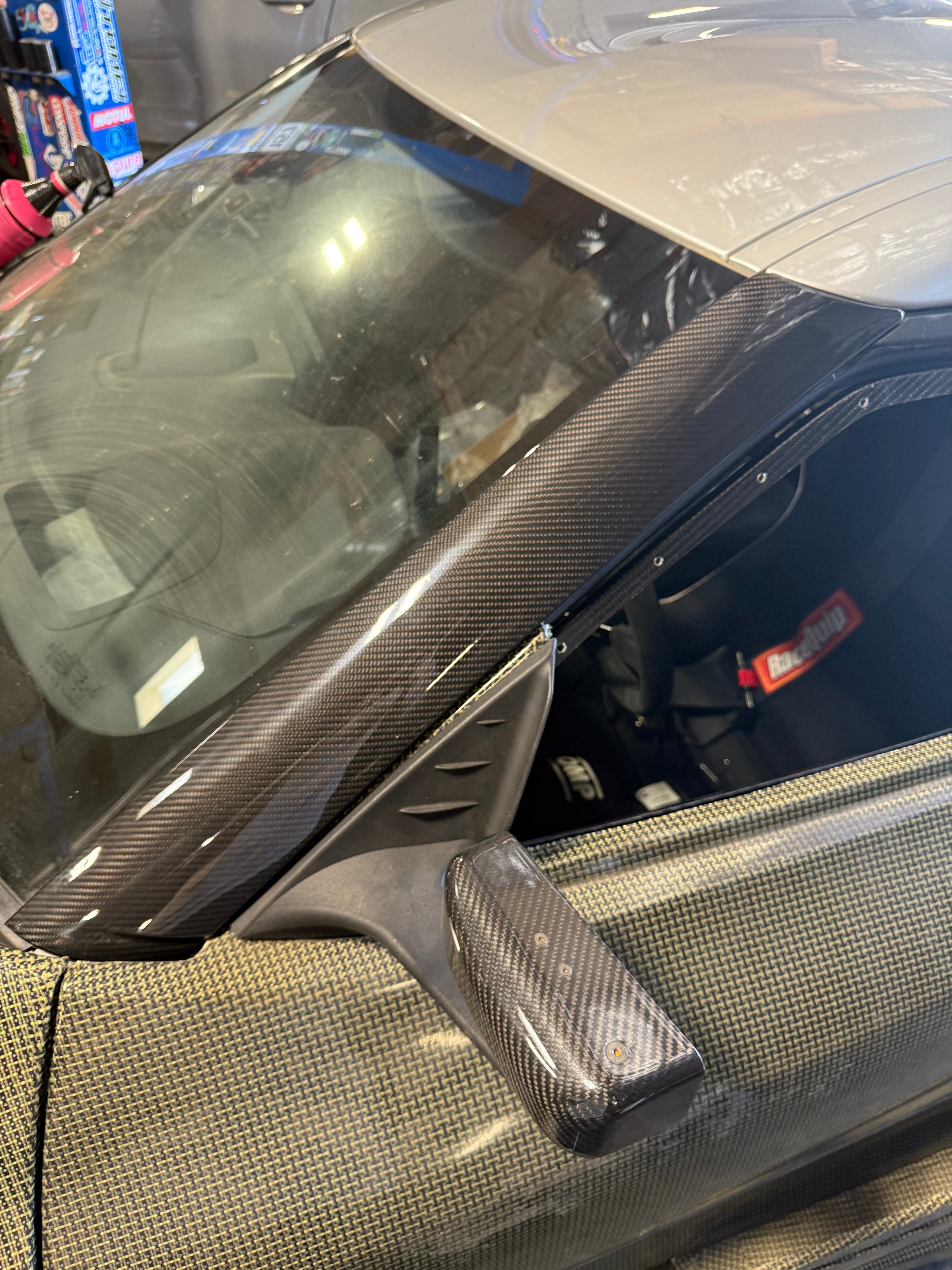 Toyota Supra Mk5 Carbon Fiber A Pillar Trim