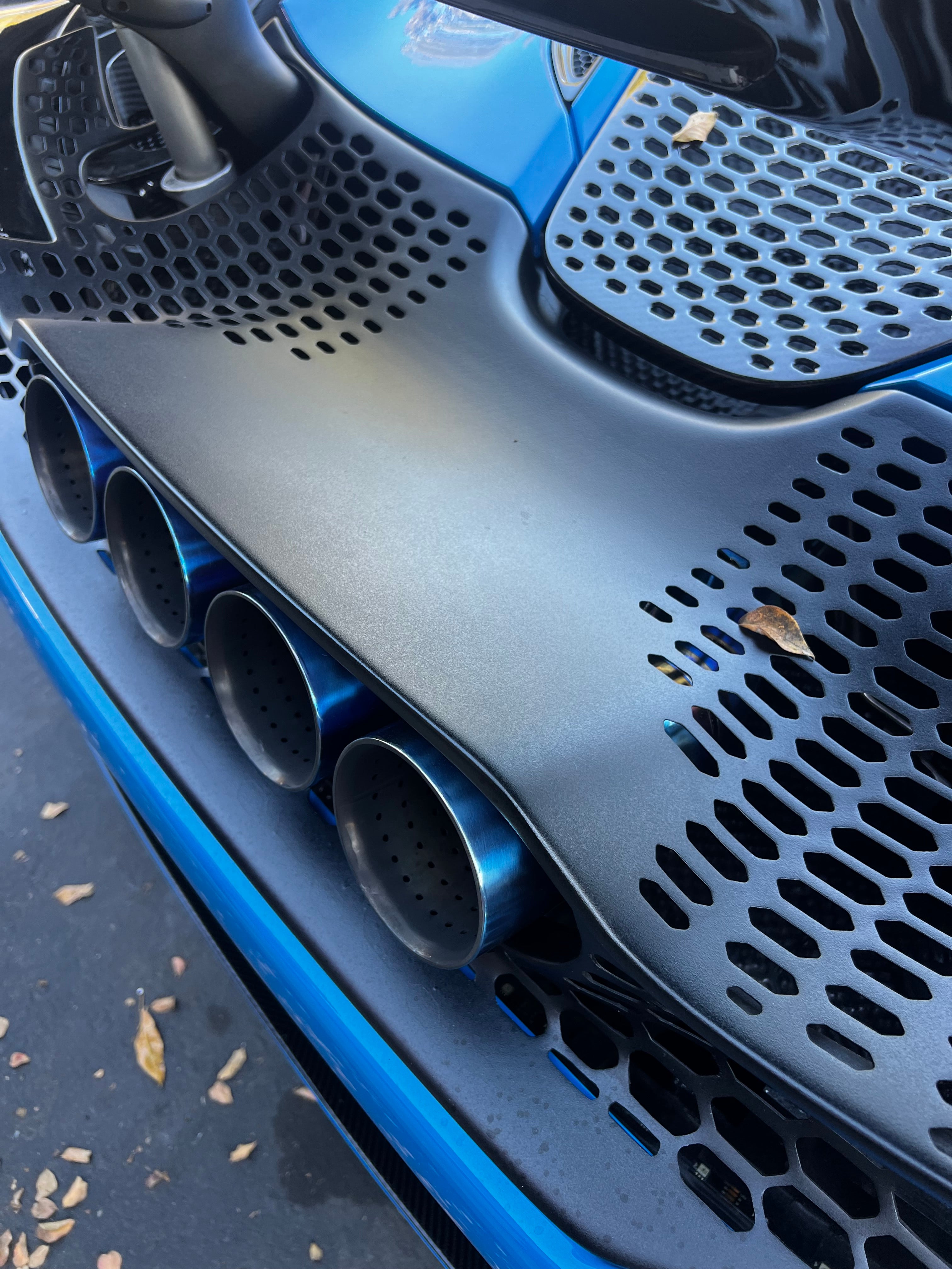 McLaren 765LT Titanium X Pipe Exhaust System