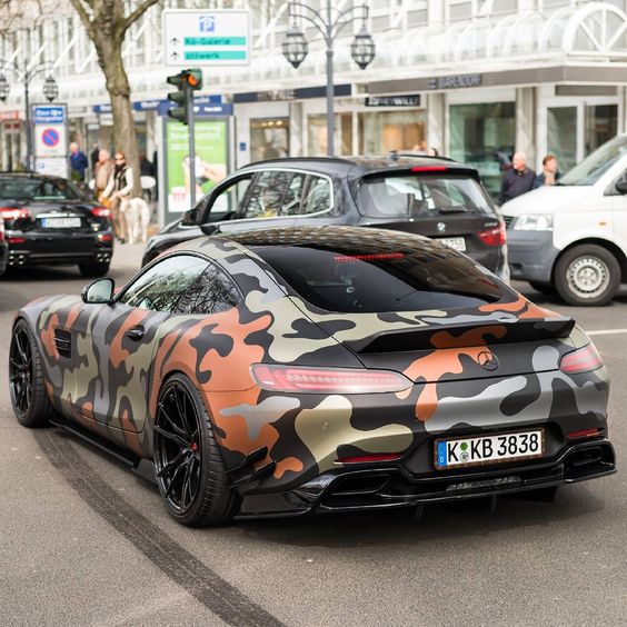 Mercedes AMG GT Rear Carbon Fiber Spoiler