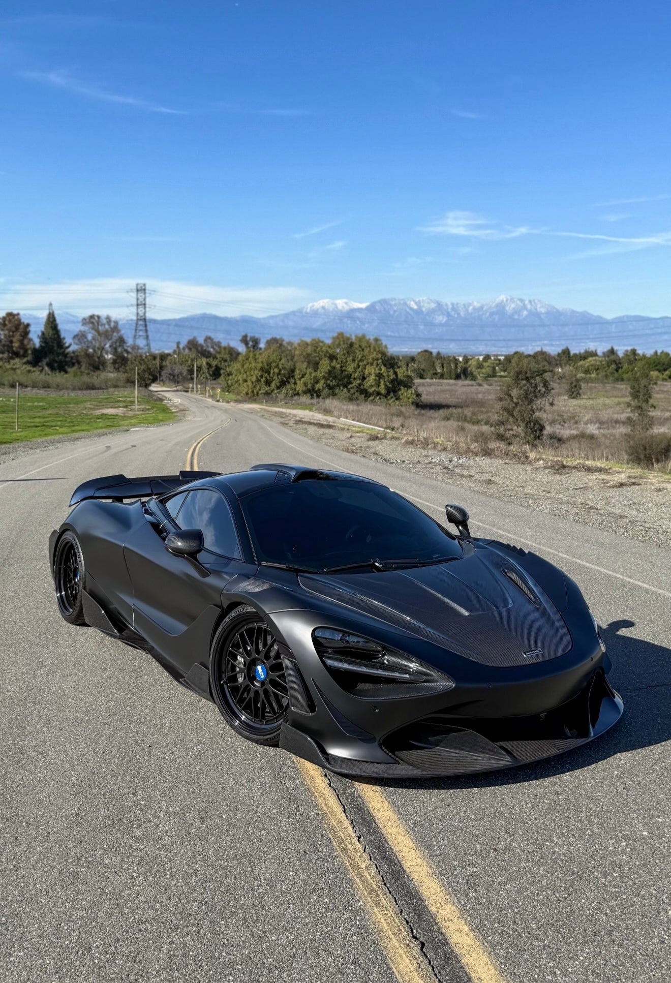 McLaren 720s Artisan Carbon Fiber Front Lip