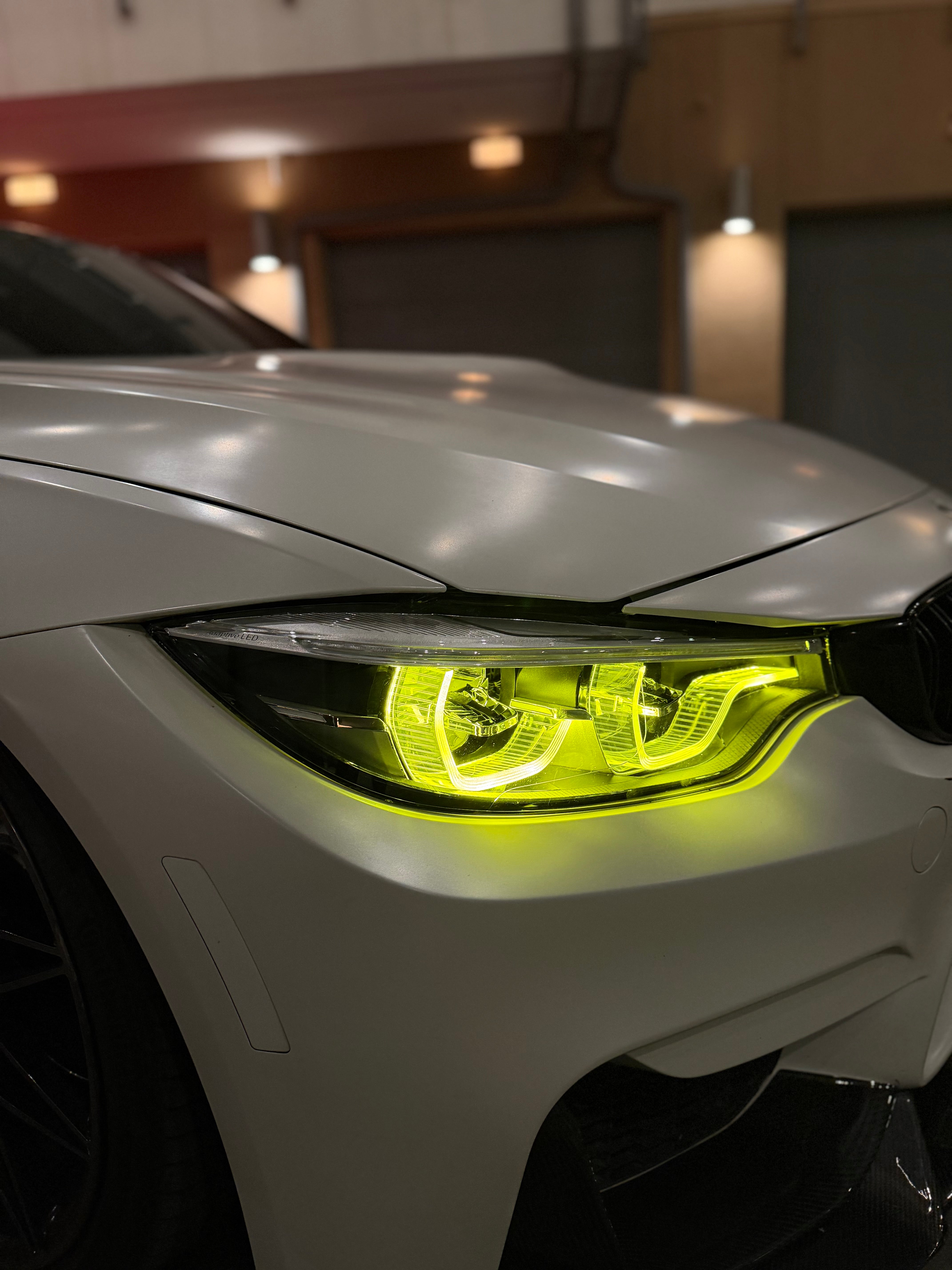 BMW F80 M3 F82/F83 M4 & F30/F32/F33/F36 4 Series Ikon V2 LED Switch Back Headlights DRL White/Yellow
