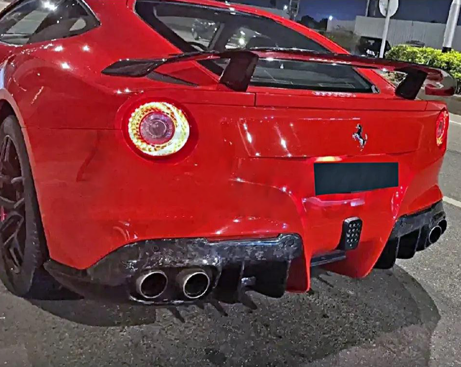 Ferrari F12 Carbon Fiber Rear Diffuser