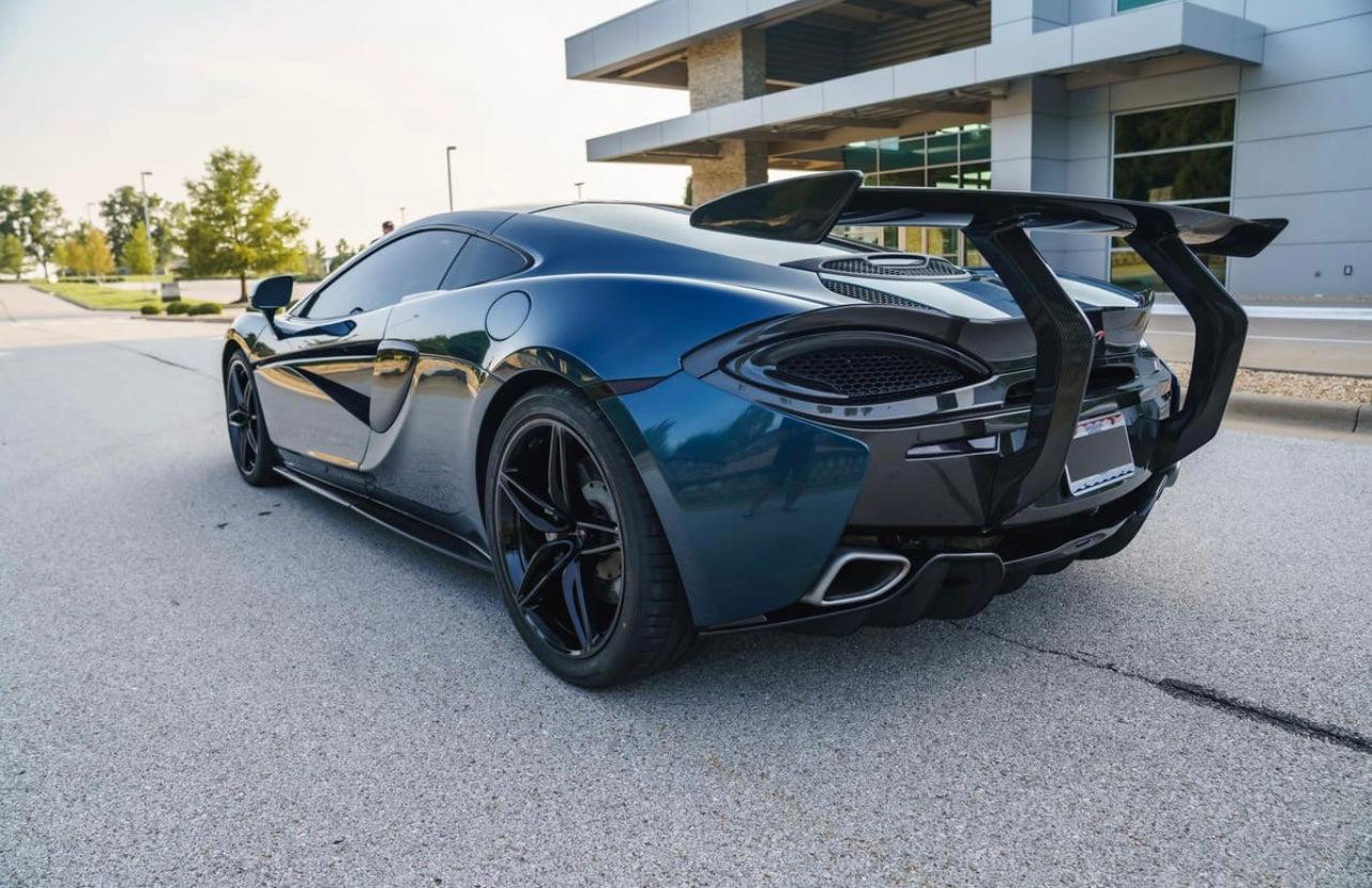 McLaren 540C/570s GT Carbon Fiber Chassis Mount Wing