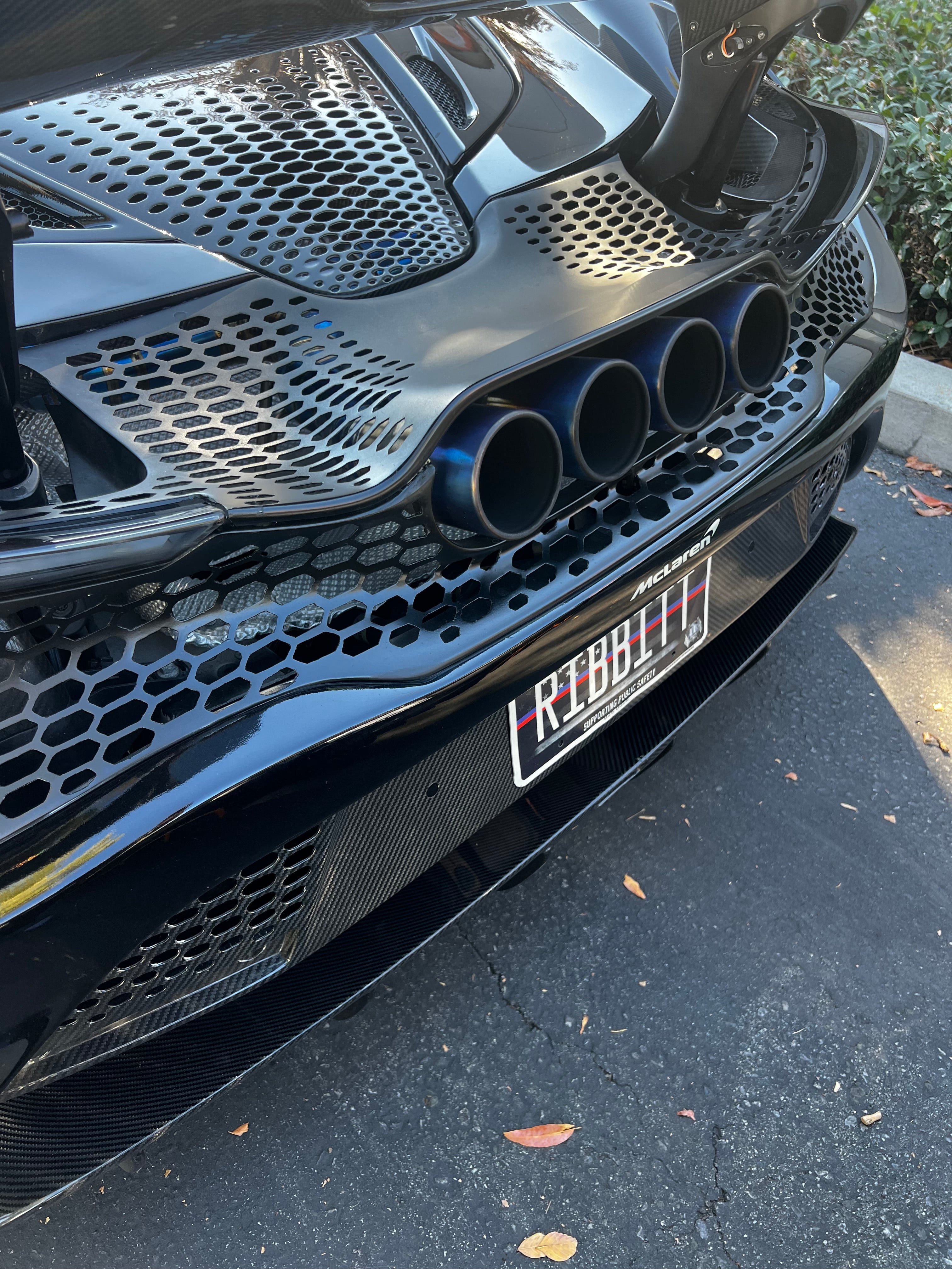 McLaren 765LT Titanium X Pipe Exhaust System