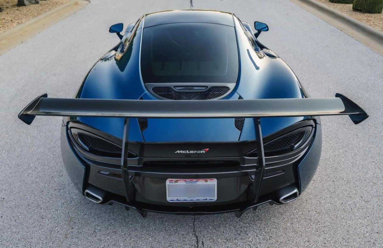 McLaren 540C/570s GT Carbon Fiber Chassis Mount Wing
