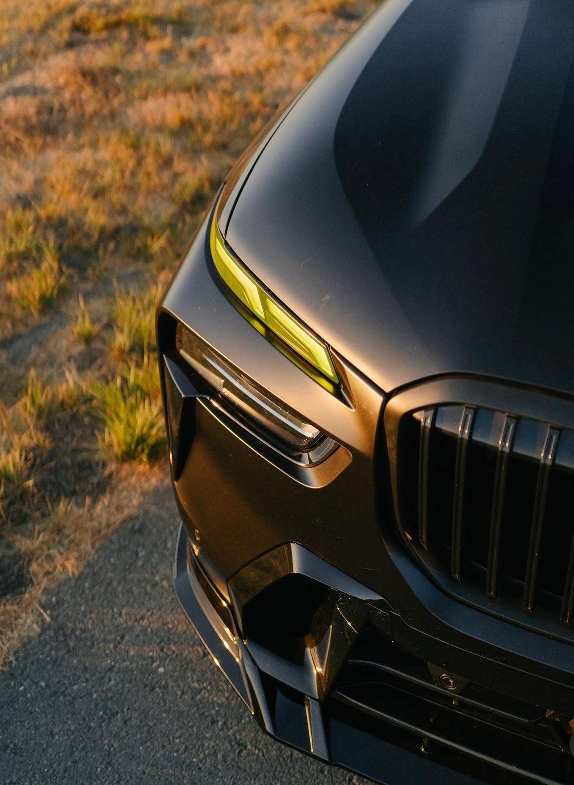 BMW X7 G07 2023-2025 Yellow Pre Cut Headlight Tint