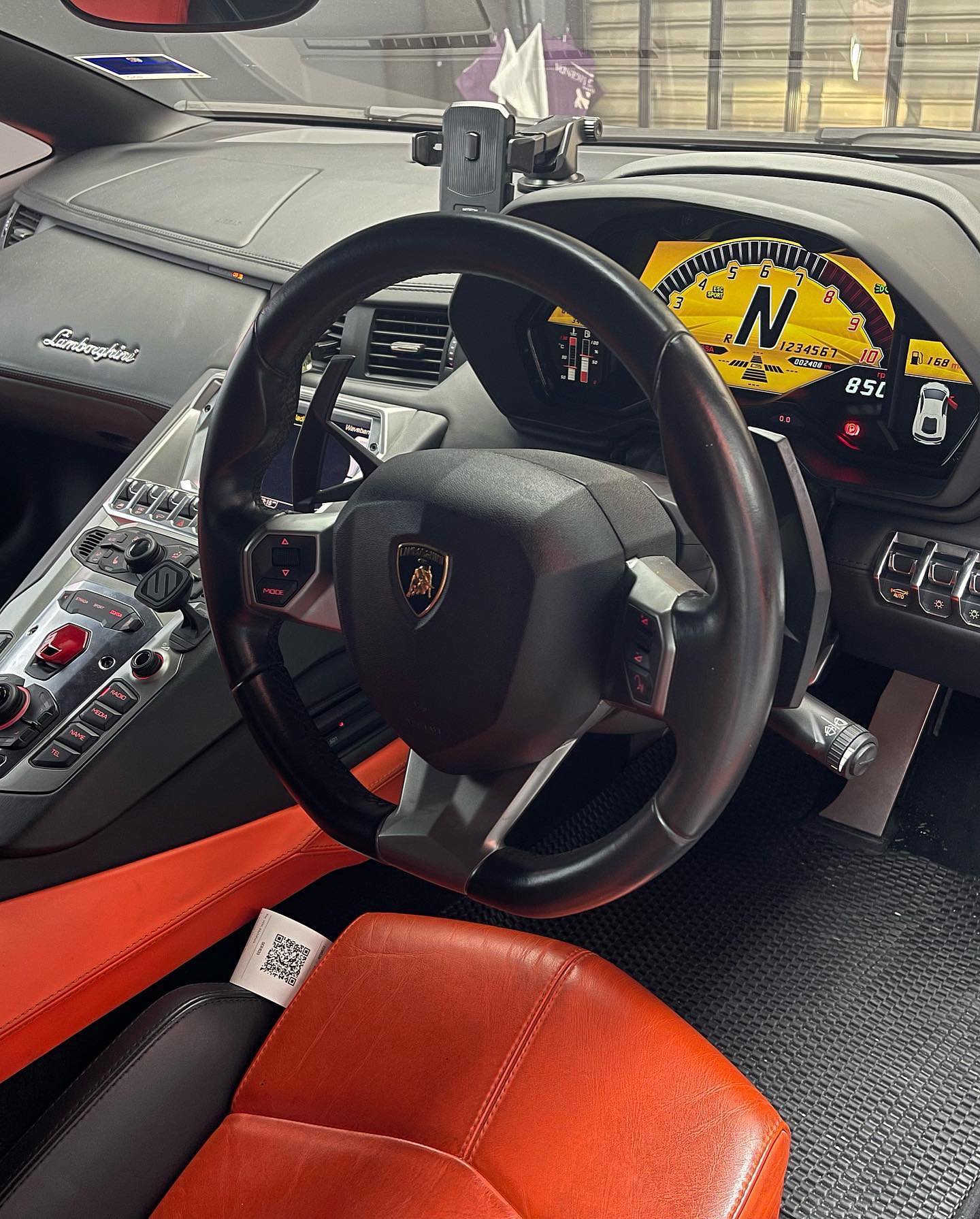 Digital Instrument Cluster Lamborghini Aventador Upgrade