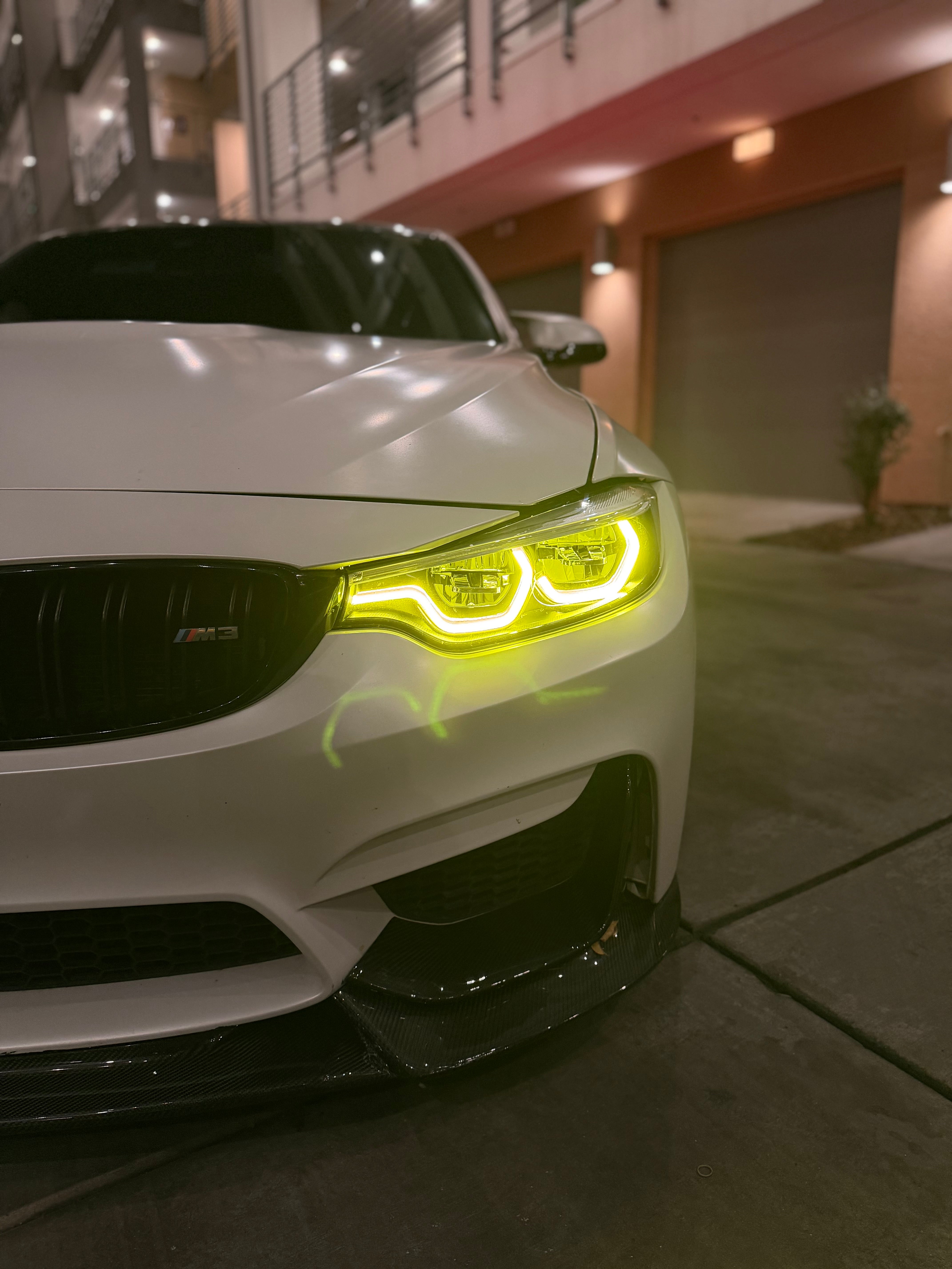 BMW F80 M3 F82/F83 M4 & F30/F32/F33/F36 4 Series Ikon V2 LED Switch Back Headlights DRL White/Yellow