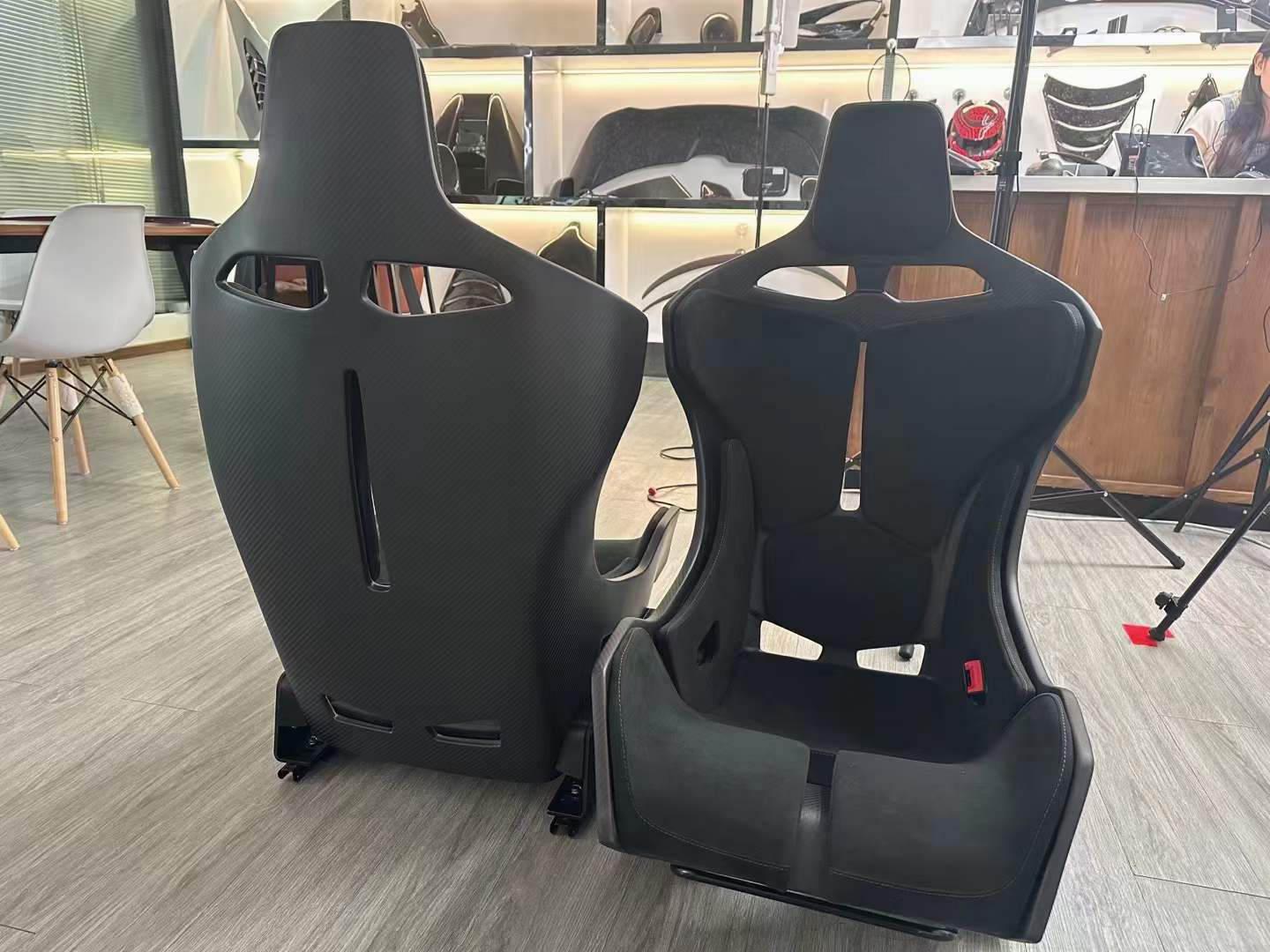 McLaren Senna Style Seats For MP4-12C/570S/600LT/650S/720S/P1 With Side Mount & Bracket & Sliders & Heated Seat