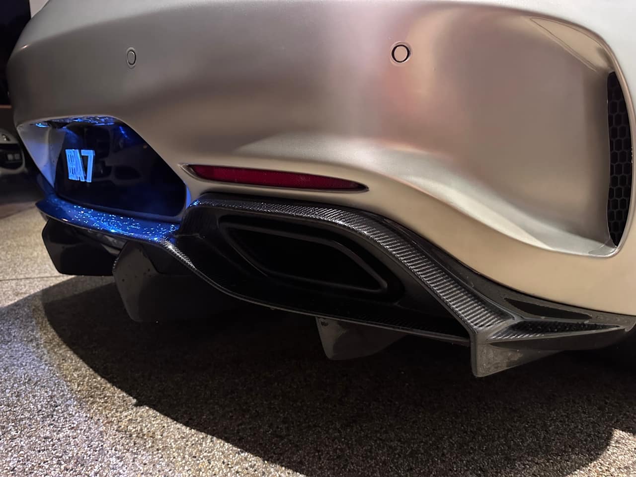 Mercedes AMG GT/GTS/GTC Imp Style Rear Bumper With Diffuser
