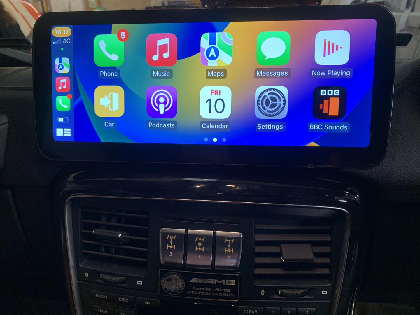 Mercedes G-Wagon 2013-2018 Apple Carplay screen upgrade