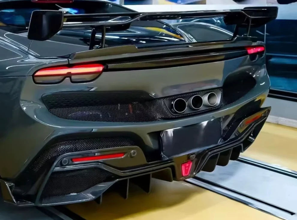Ferrari 296 GTB/GTS Carbon Fiber Rear AP Wing