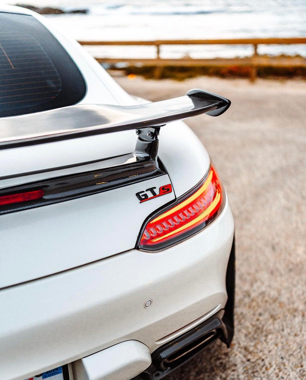 Mercedes AMG GT/GTS/GTC/GTR Carbon Fiber GTR Wing With Base Panel