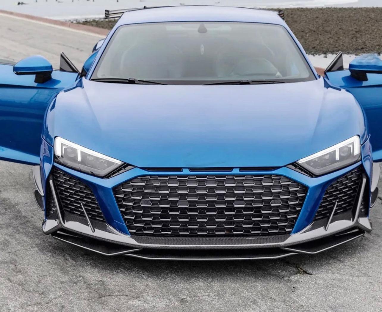 Audi R8 Gen 2 Carbon Fiber Artisan Front Lip 2019-2024