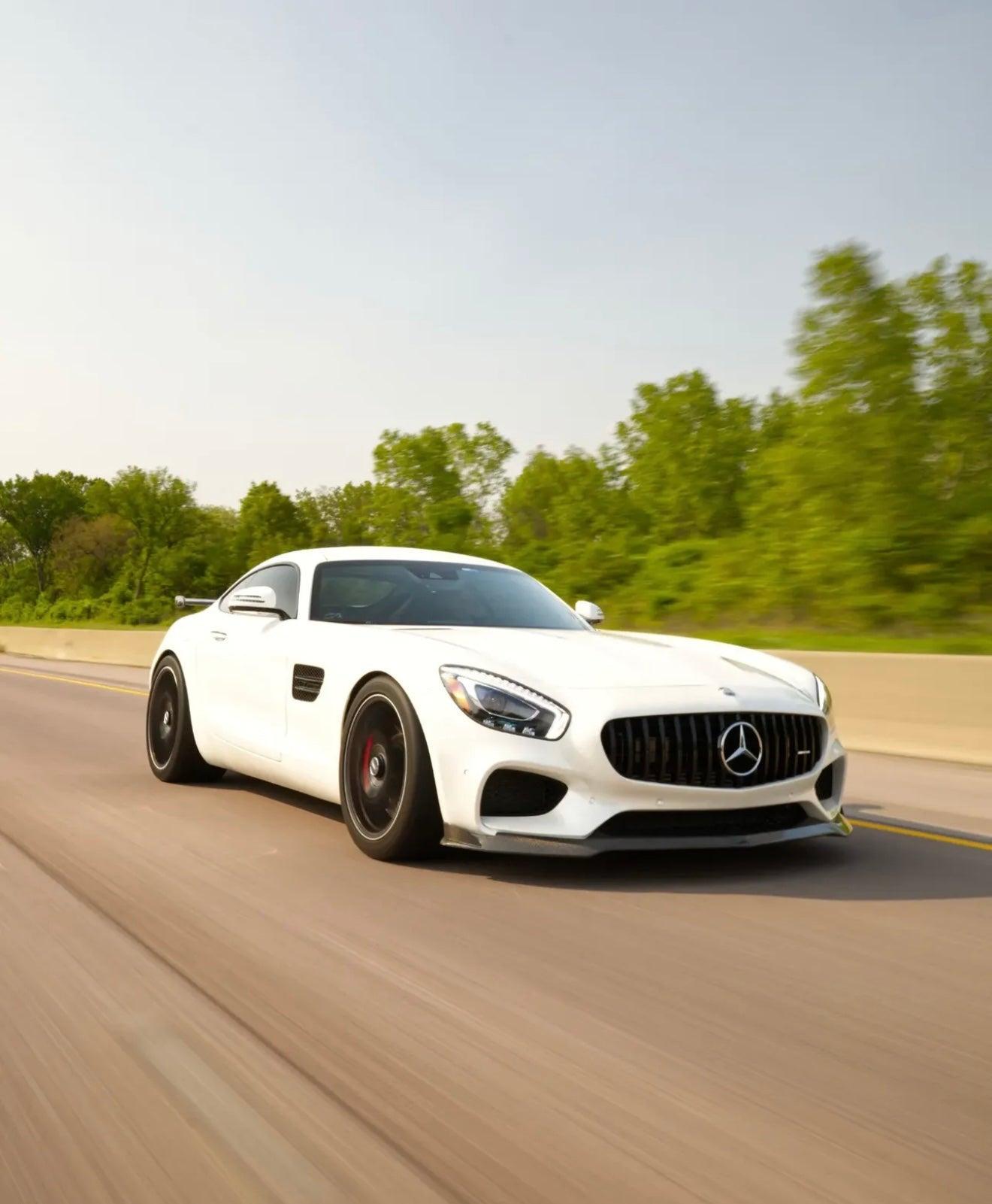Mercedes AMG GT/GTS Carbon Fiber Paktechz Style Front Lip