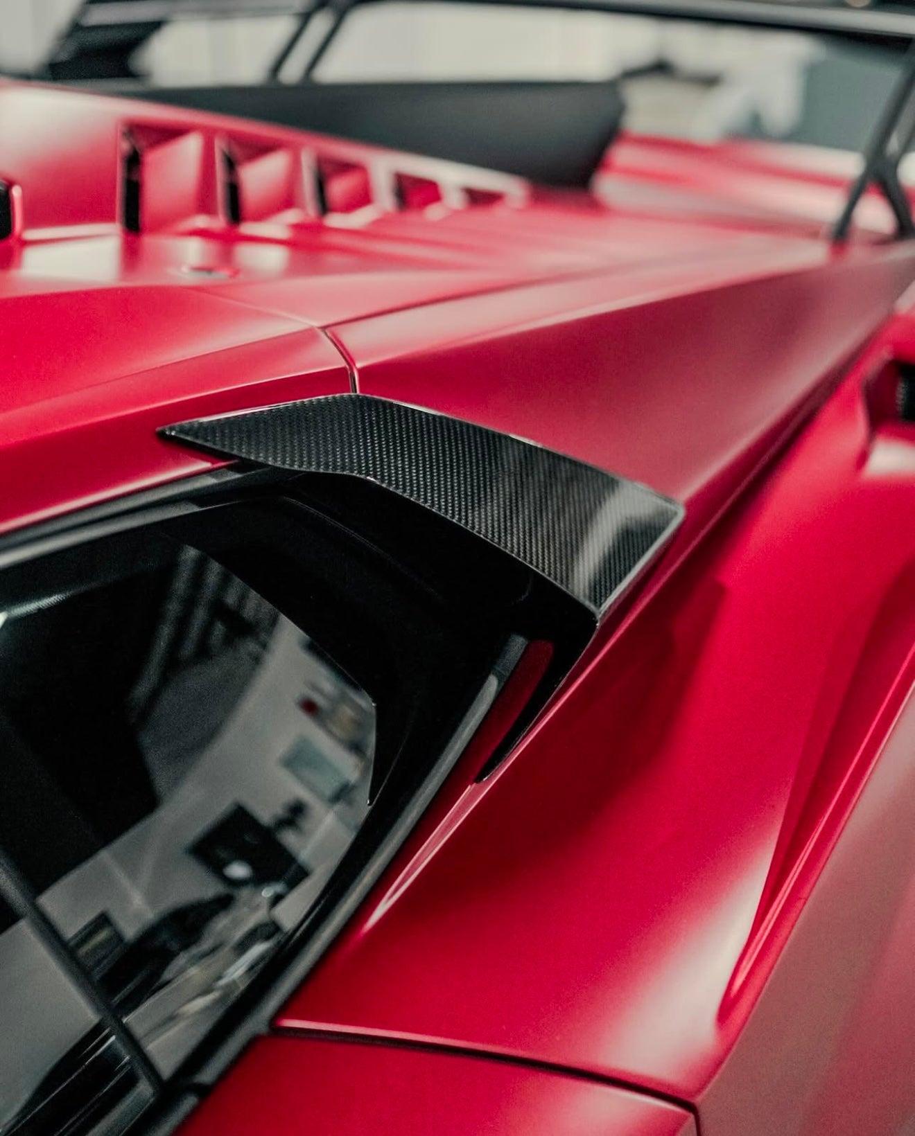 Lamborghini Huracan STO Carbon Fiber Side Air Intake Vent