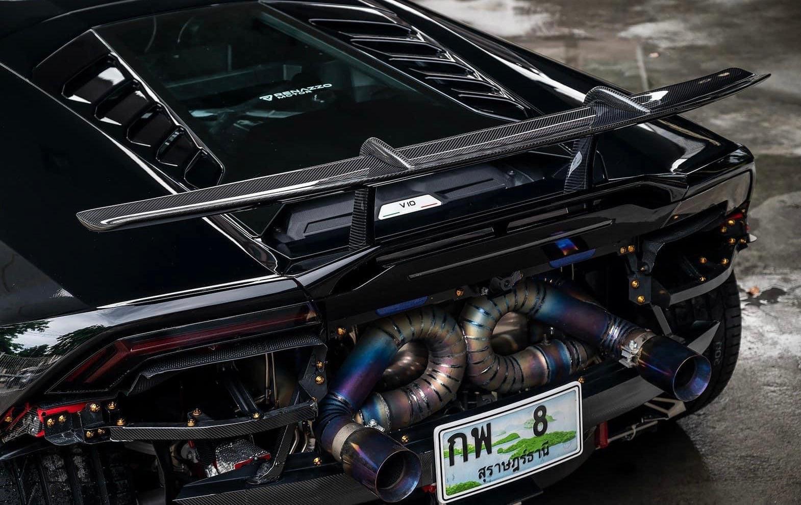 Lamborghini Huracan Carbon Fiber Performante Style Wing