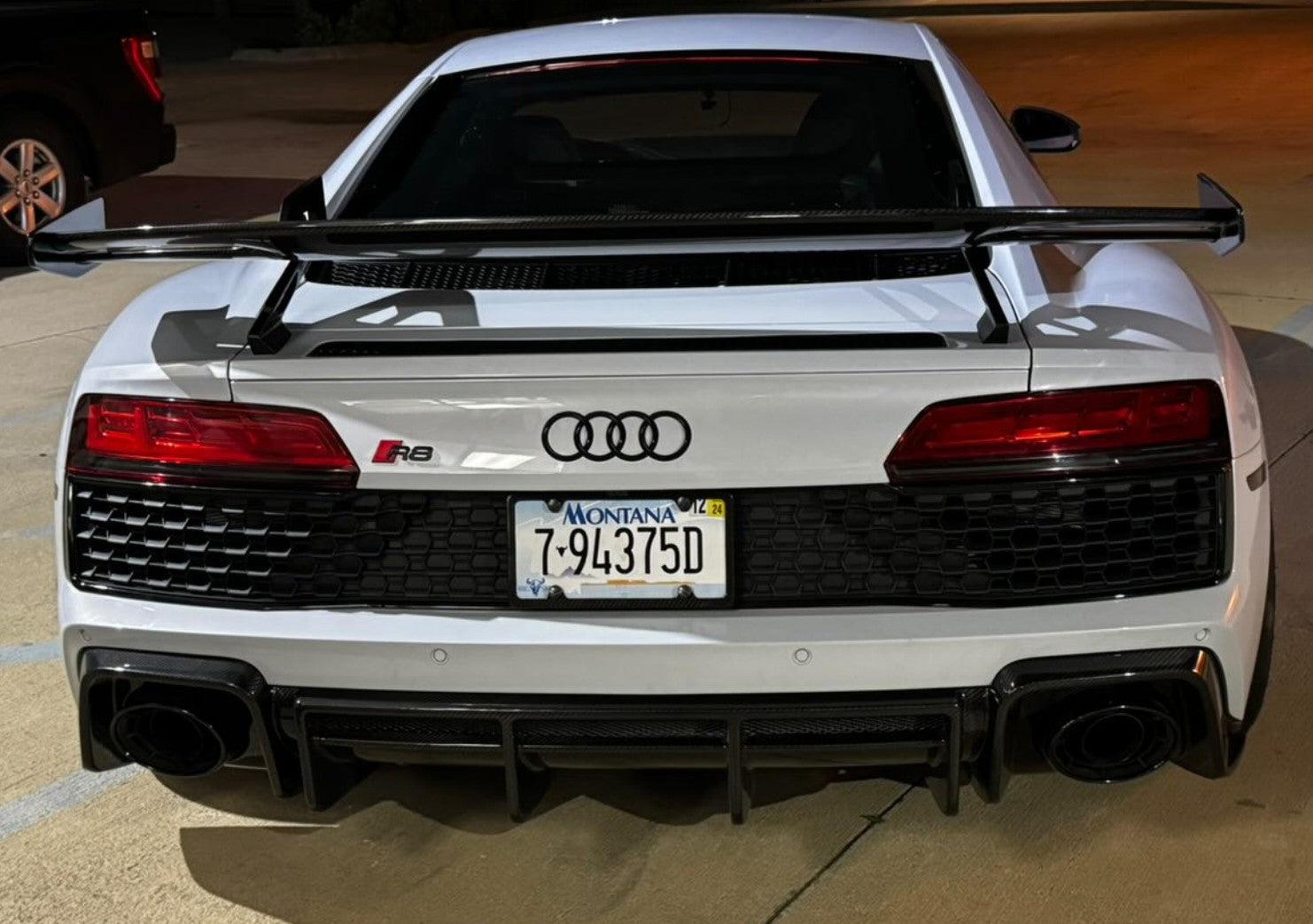 Audi R8 Gen 2 Carbon Fiber Rear Diffuser 2019-2024
