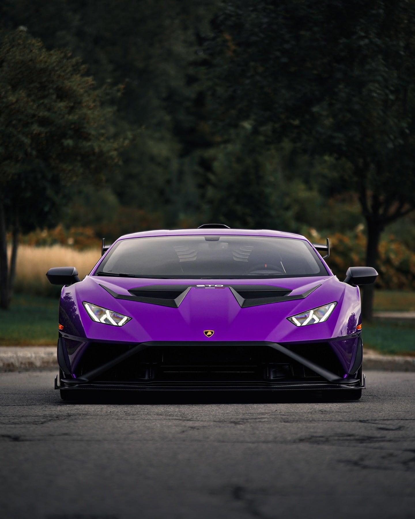 Lamborghini Huracan STO AP Carbon Fiber Front Lip