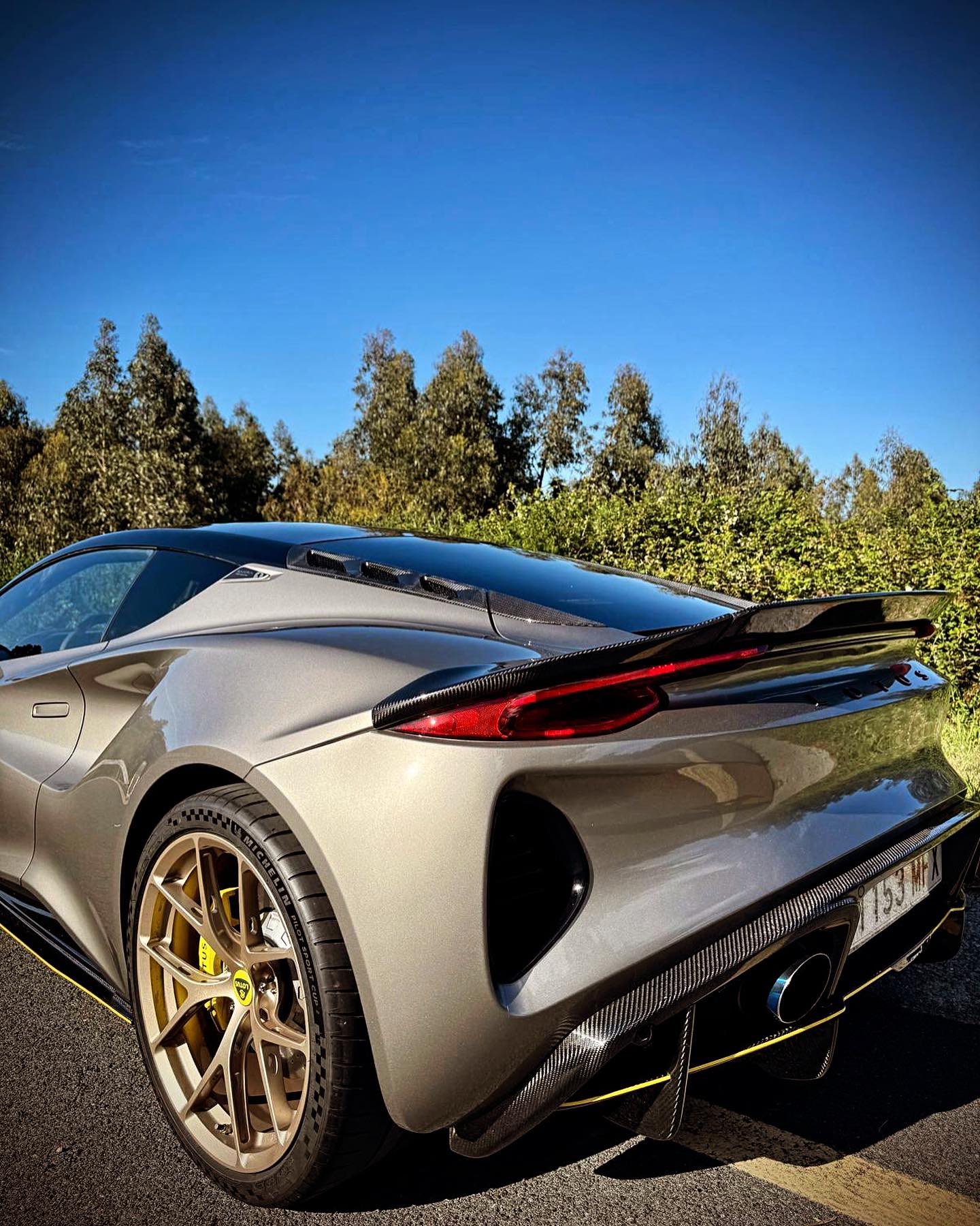 Lotus Emira Carbon Fiber Duckbill Trunk Spoiler