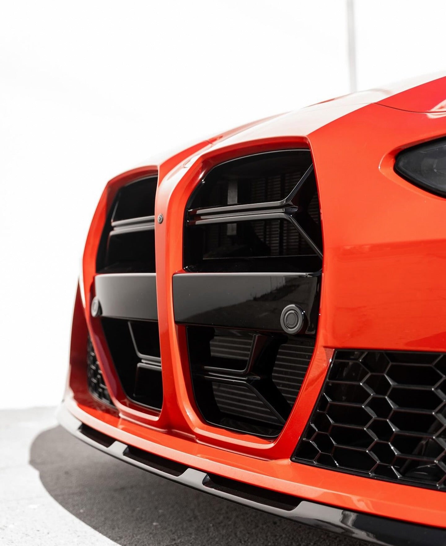 BMW G80 M3/G82/G83 M4 Gloss Black CSL Front Grille