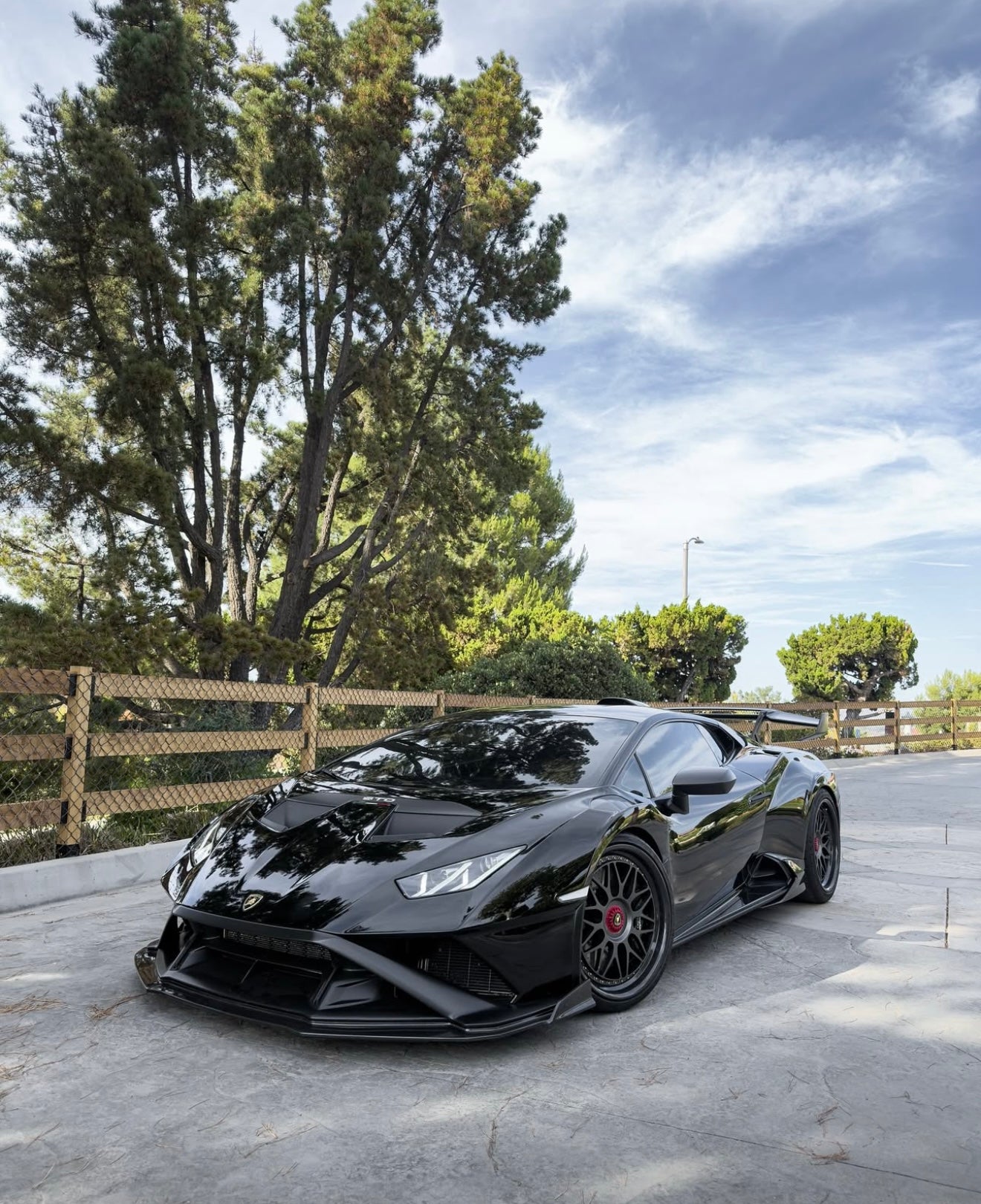 Lamborghini Huracan STO AP Carbon Fiber Front Lip