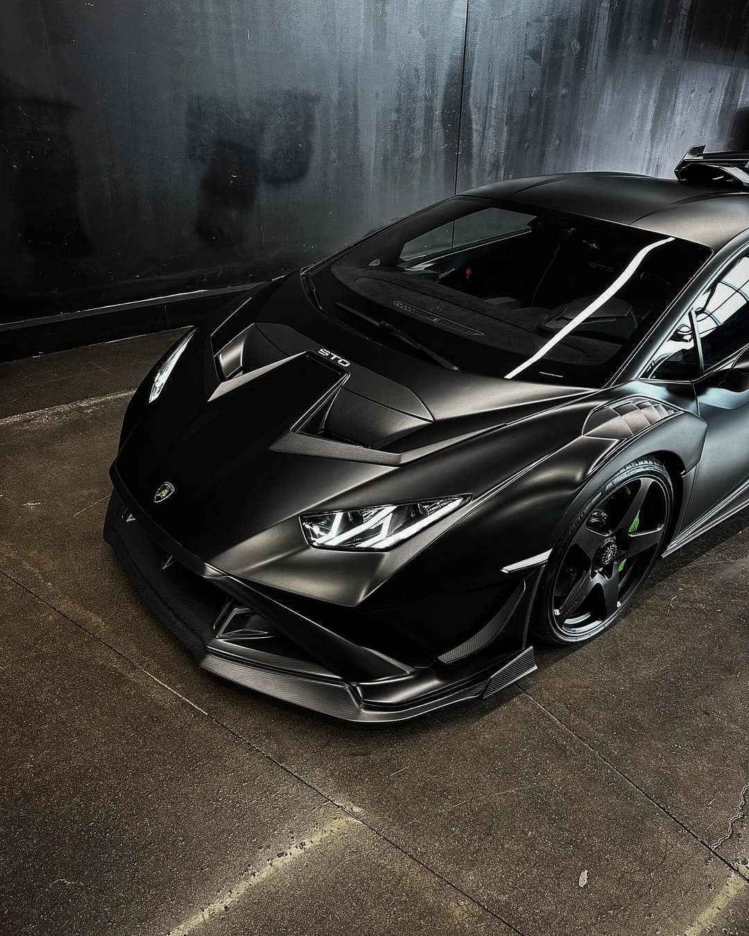 Lamborghini Huracan STO AP Carbon Fiber Front Lip