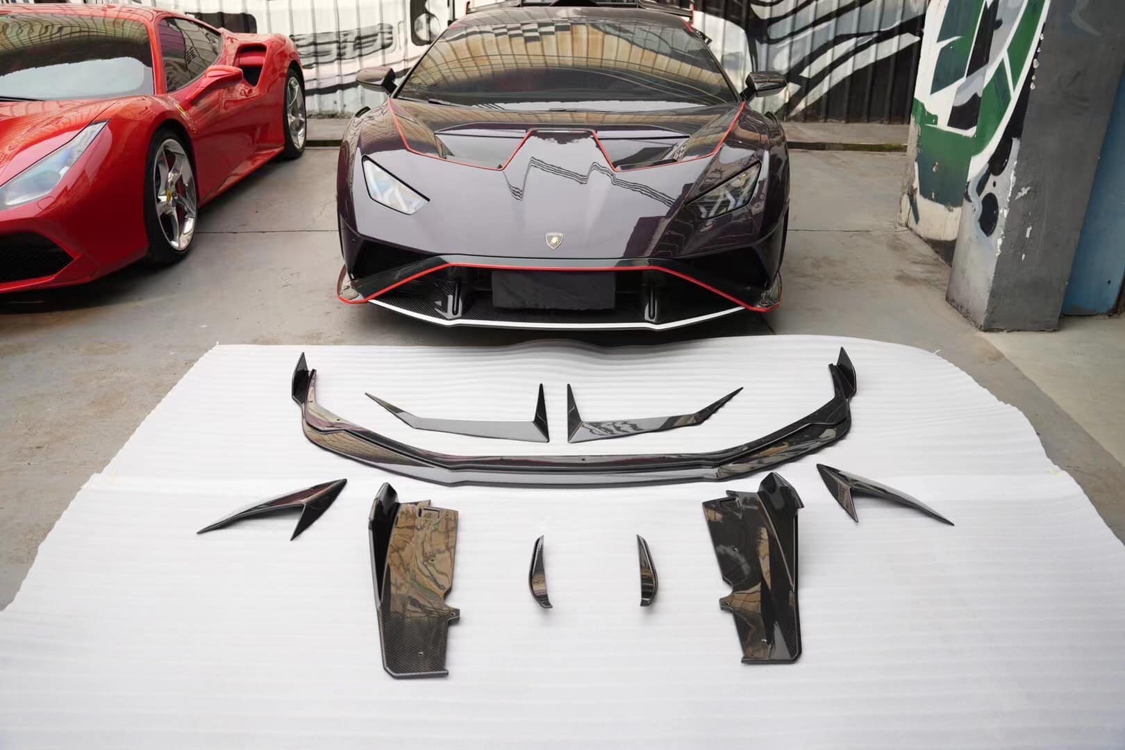 Lamborghini Huracan STO Artisan Carbon Fiber Aero Kit
