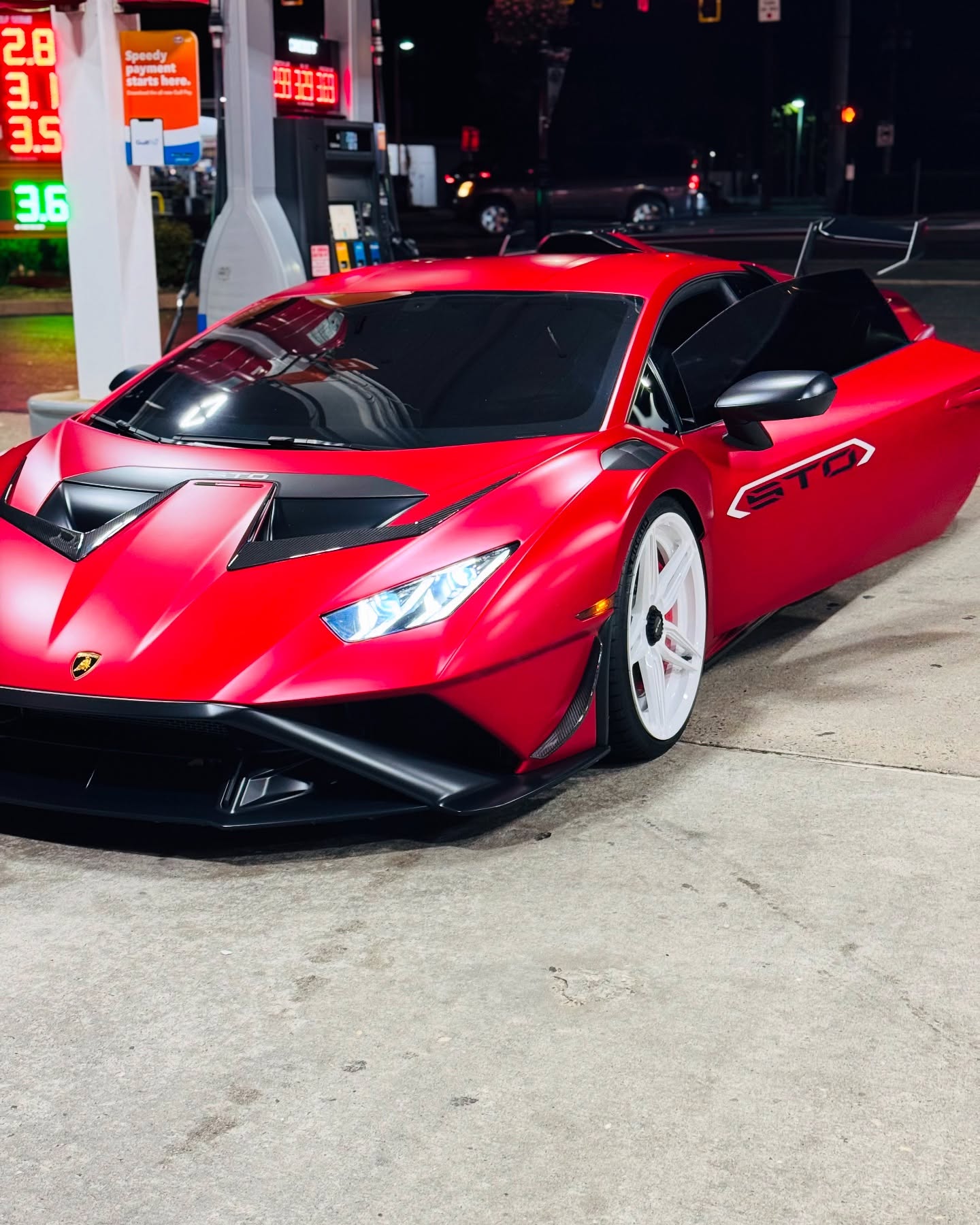 Lamborghini Huracan STO Carbon Fiber Front Canards