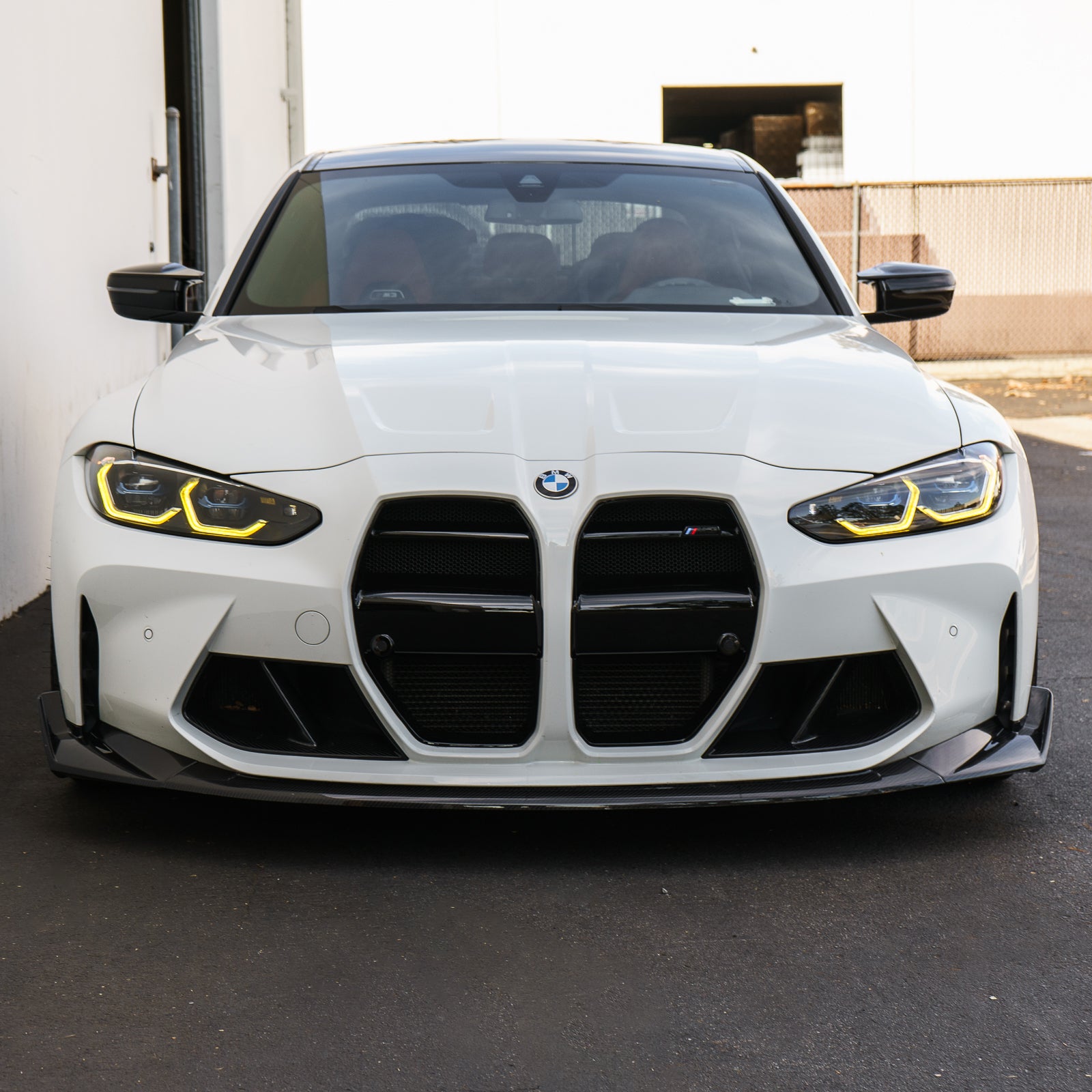 BMW G80 M3/G82/G83 M4 Gloss Black V Front Grille