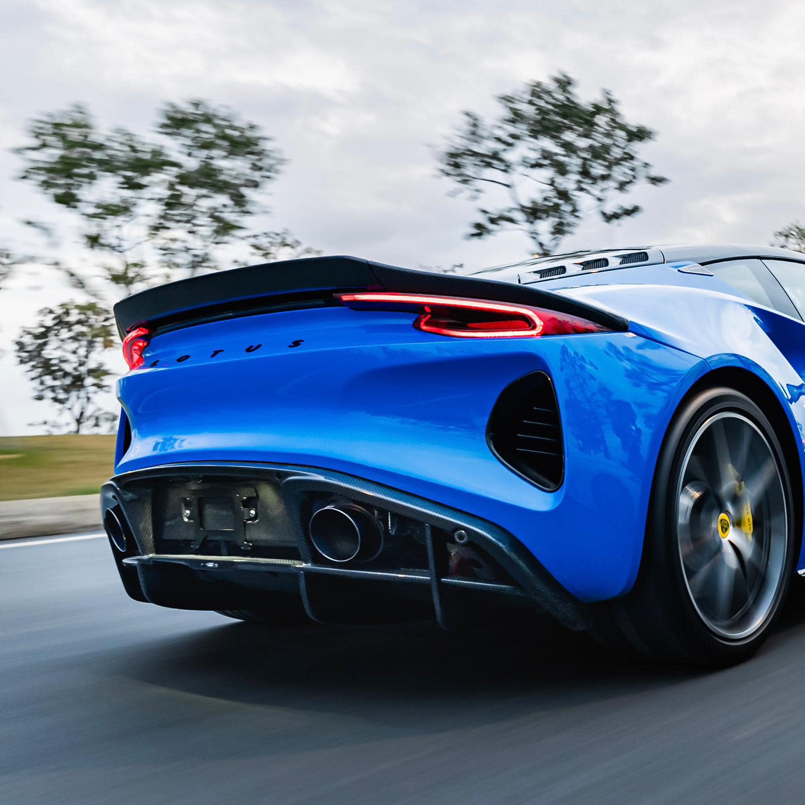 Lotus Emira Carbon Fiber Duckbill Trunk Spoiler