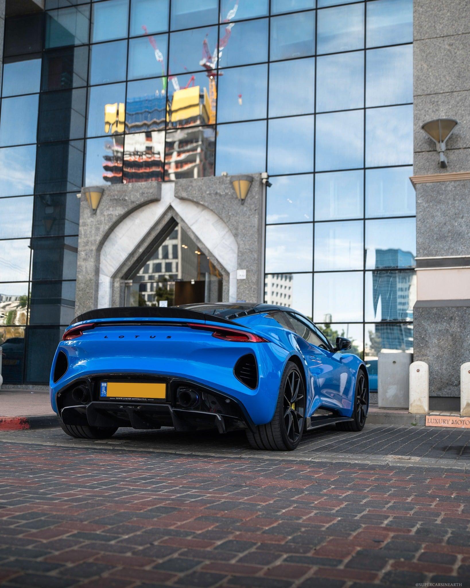 Lotus Emira Carbon Fiber High Kick Spoiler