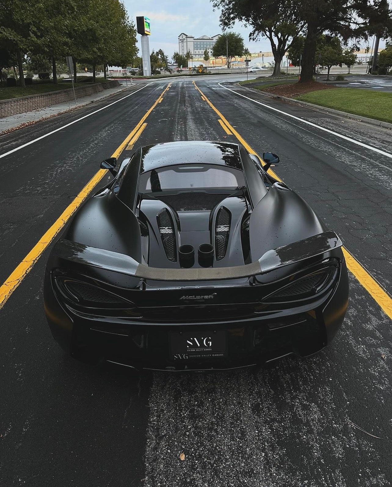 Mclaren 570 Carbon Fiber GT Wing