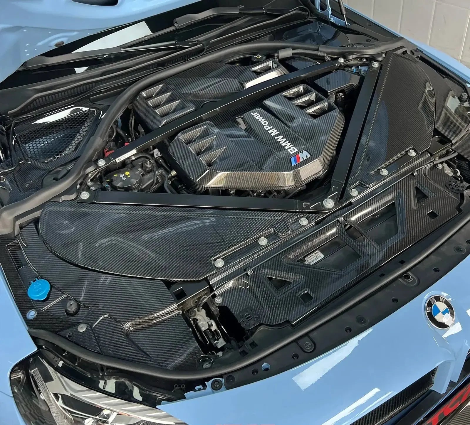 BMW G80 M3/G82 M4 Carbon Fiber Full Engine Bay Covers