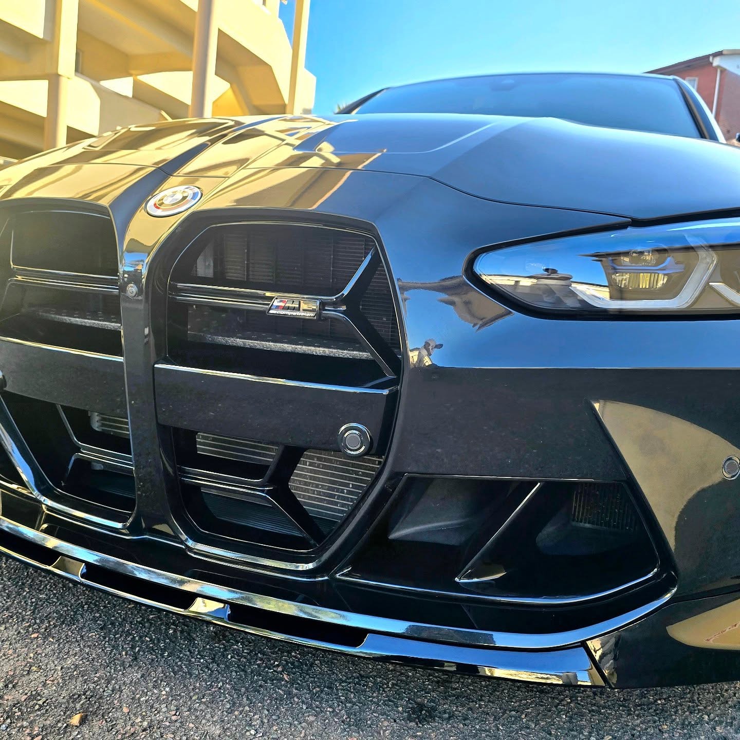 BMW G80 M3/G82/G83 M4 Gloss Black CSL Front Grille