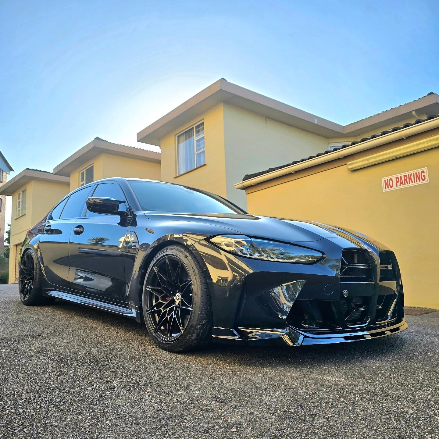 BMW G80 M3/G82/G83 M4 Gloss Black CSL Front Grille