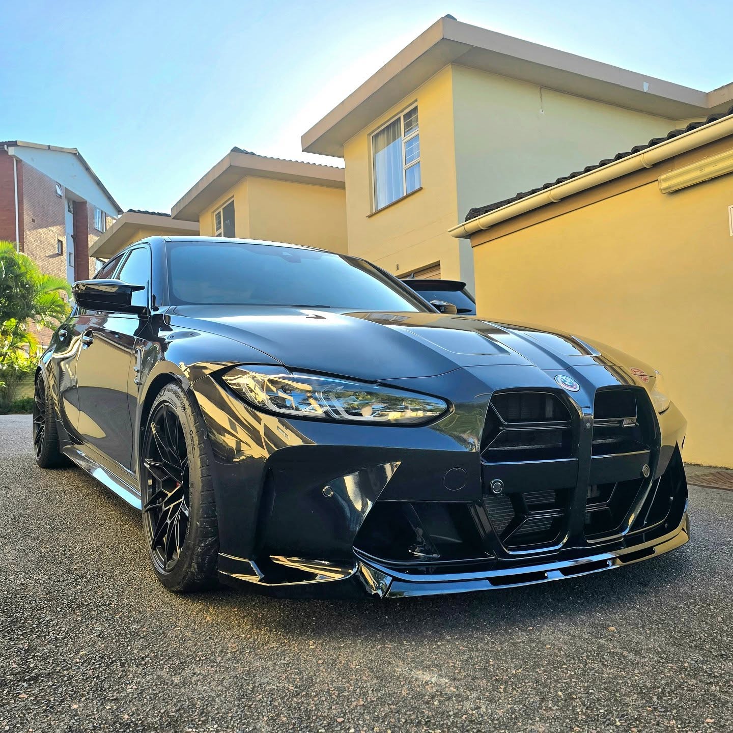 BMW G80 M3/G82/G83 M4 Gloss Black CSL Front Grille