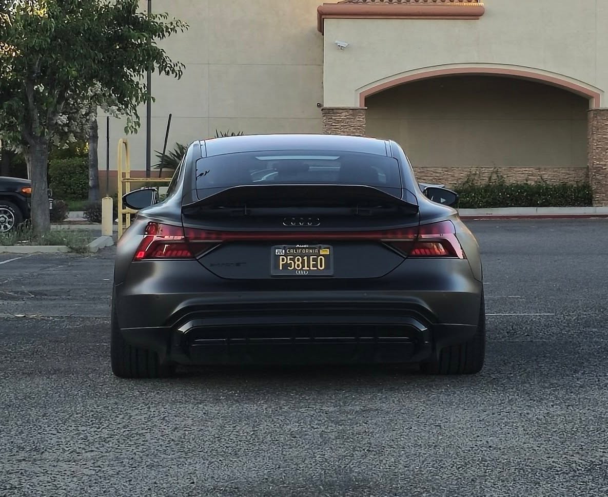 Audi RS E Tron GT Carbon Fiber Rear FD Spoiler