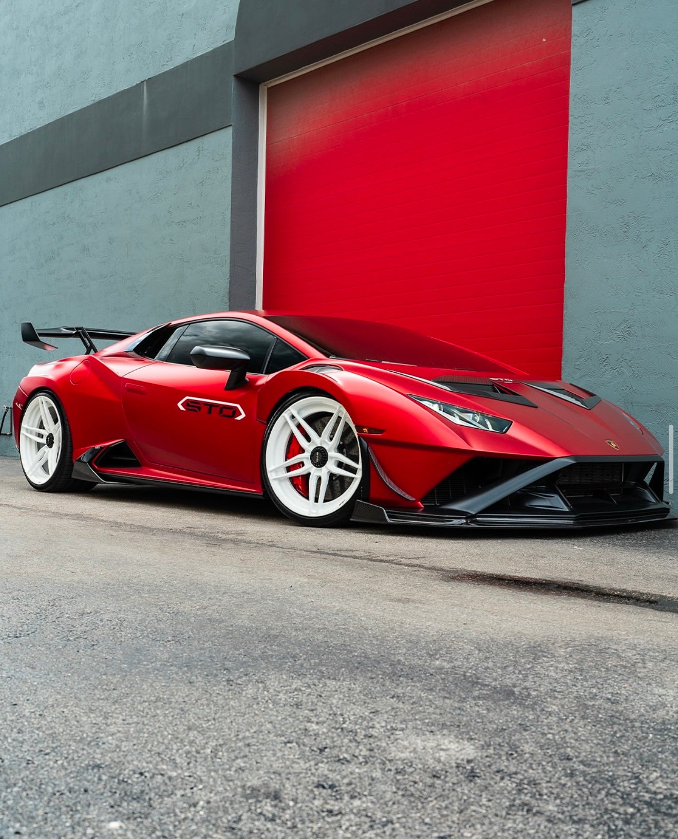 Lamborghini Huracan STO Carbon Fiber Front Canards