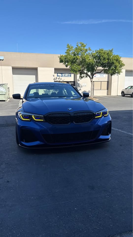 BMW G20 3 Series Laser Face Lift Headlights Plug & Play Yellow/White DRL Switch Back