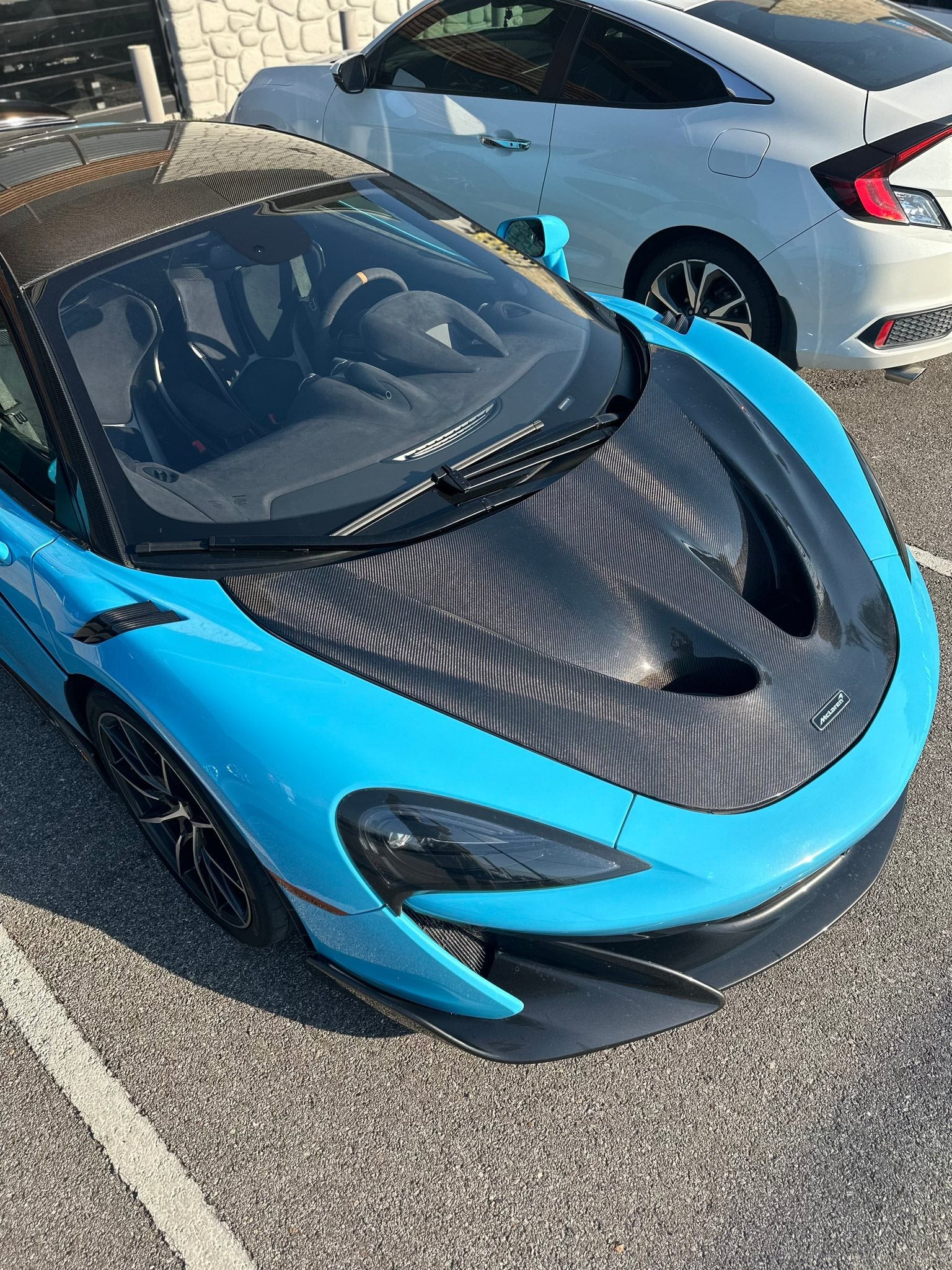 McLaren 570s/570GT/540C/600LT Carbon Fiber Vented Hood