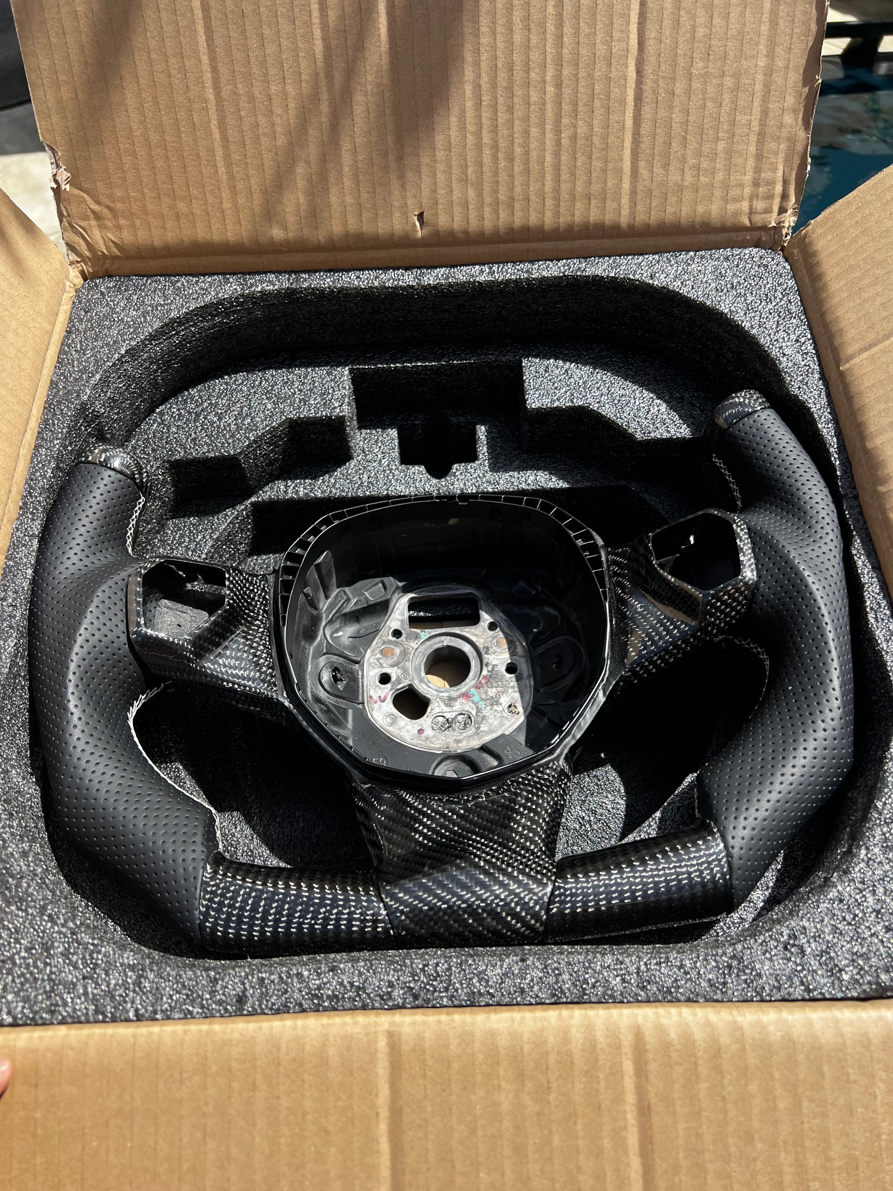 Lamborghini Aventador F1 Carbon Fiber Steering Wheel