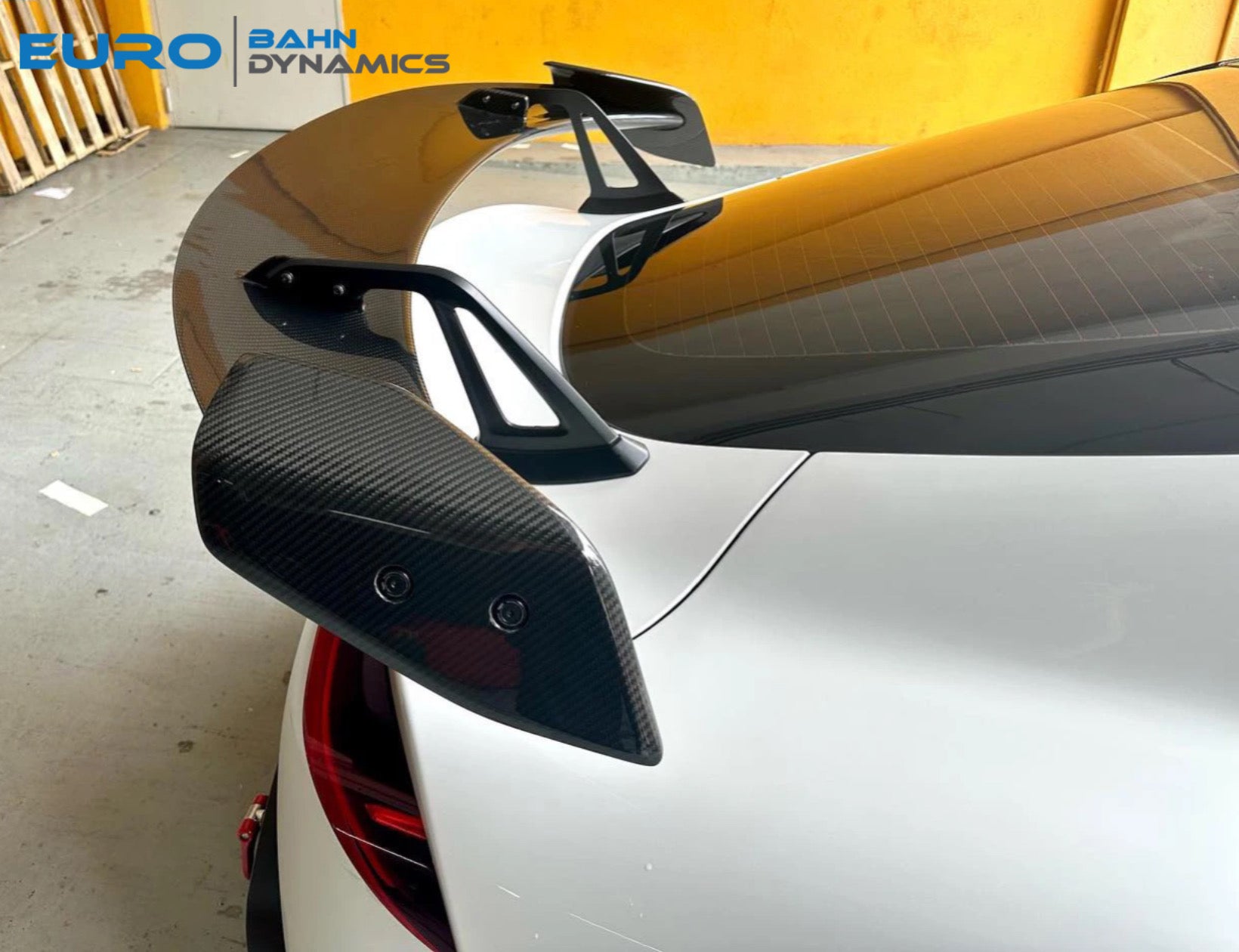Toyota Supra Carbon Fiber Swan Neck Wing