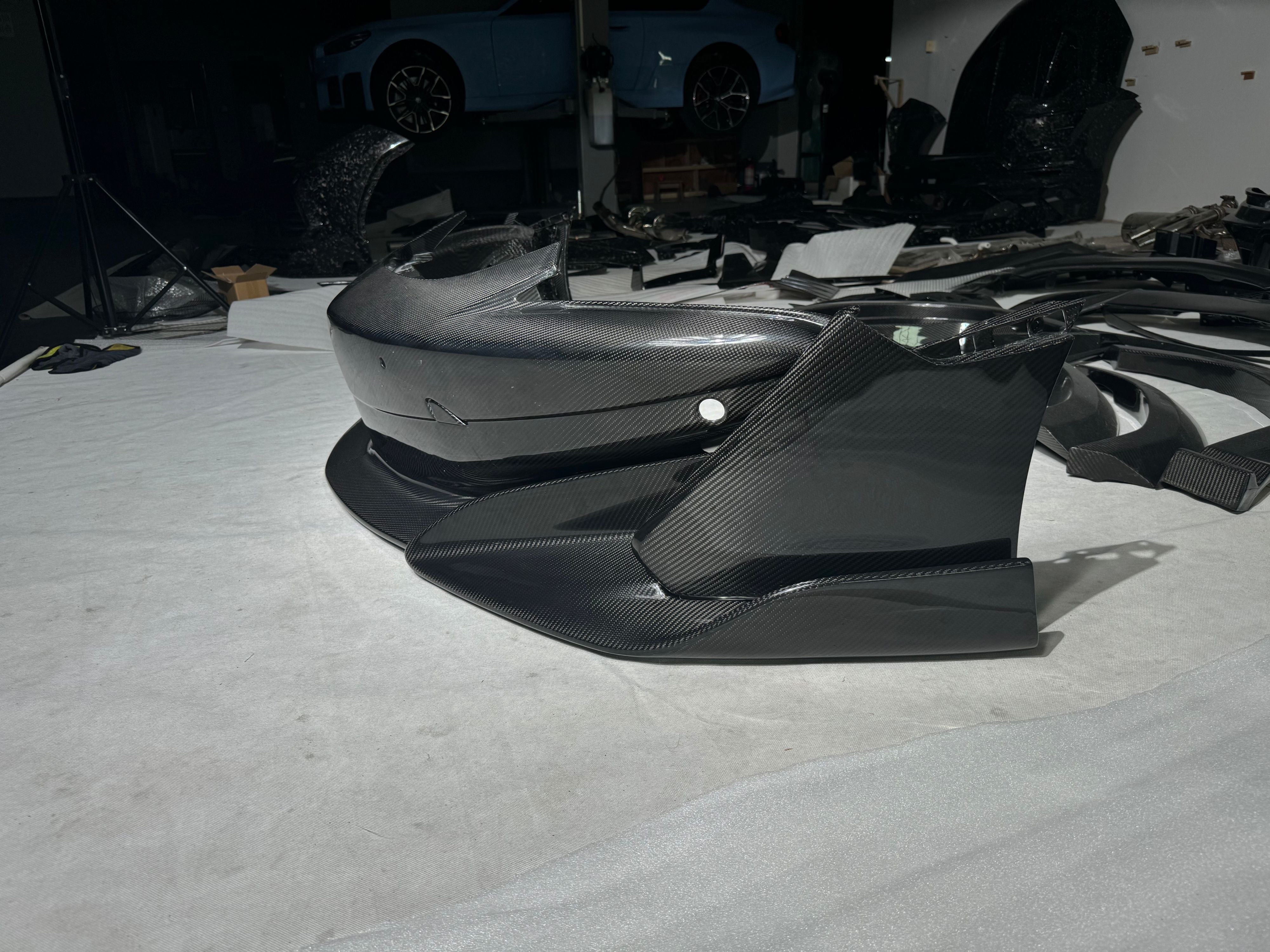 McLaren 570s Carbon Fiber Front Bumper Side Covers