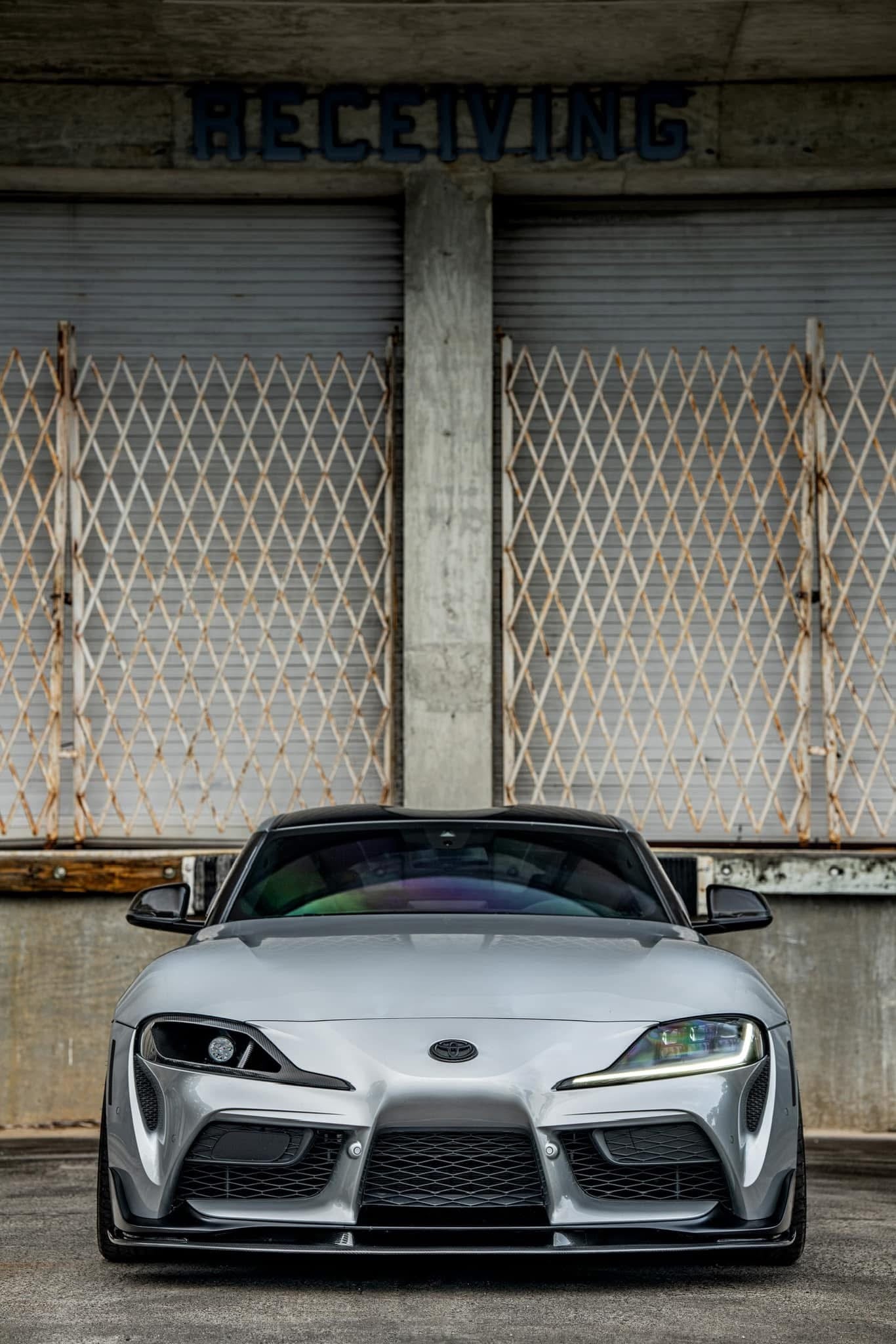 Toyota Supra MK5 Carbon Fiber Headlight Delete