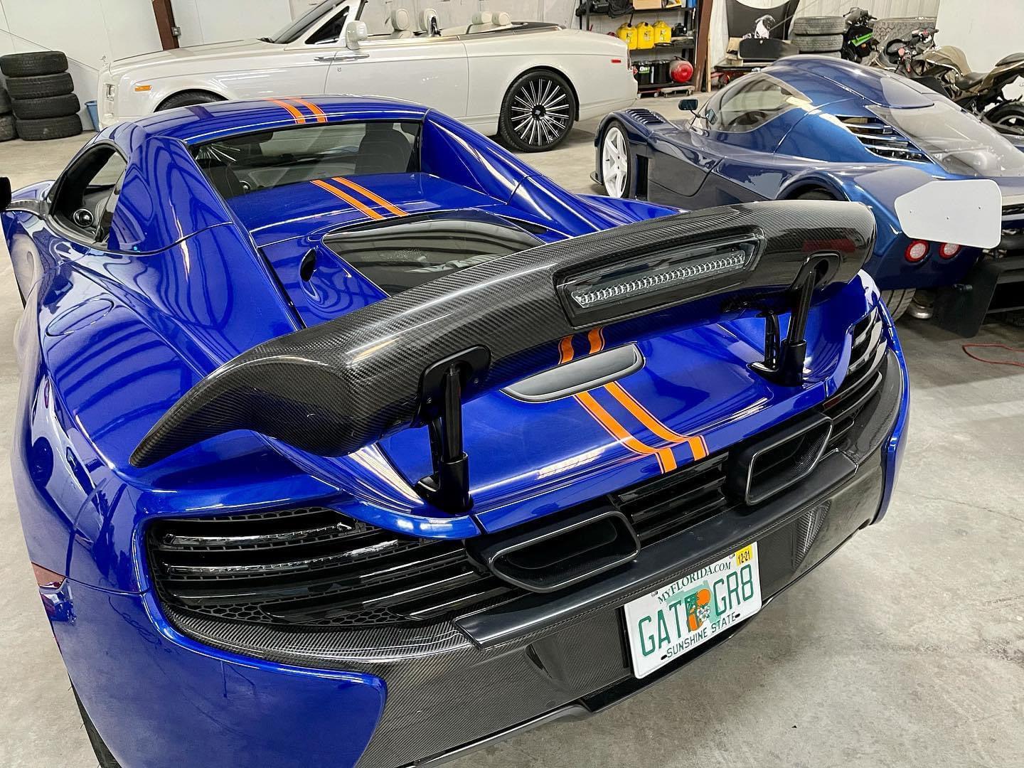 McLaren MP4-12c/650s Carbon Fiber Artisan V Spoiler