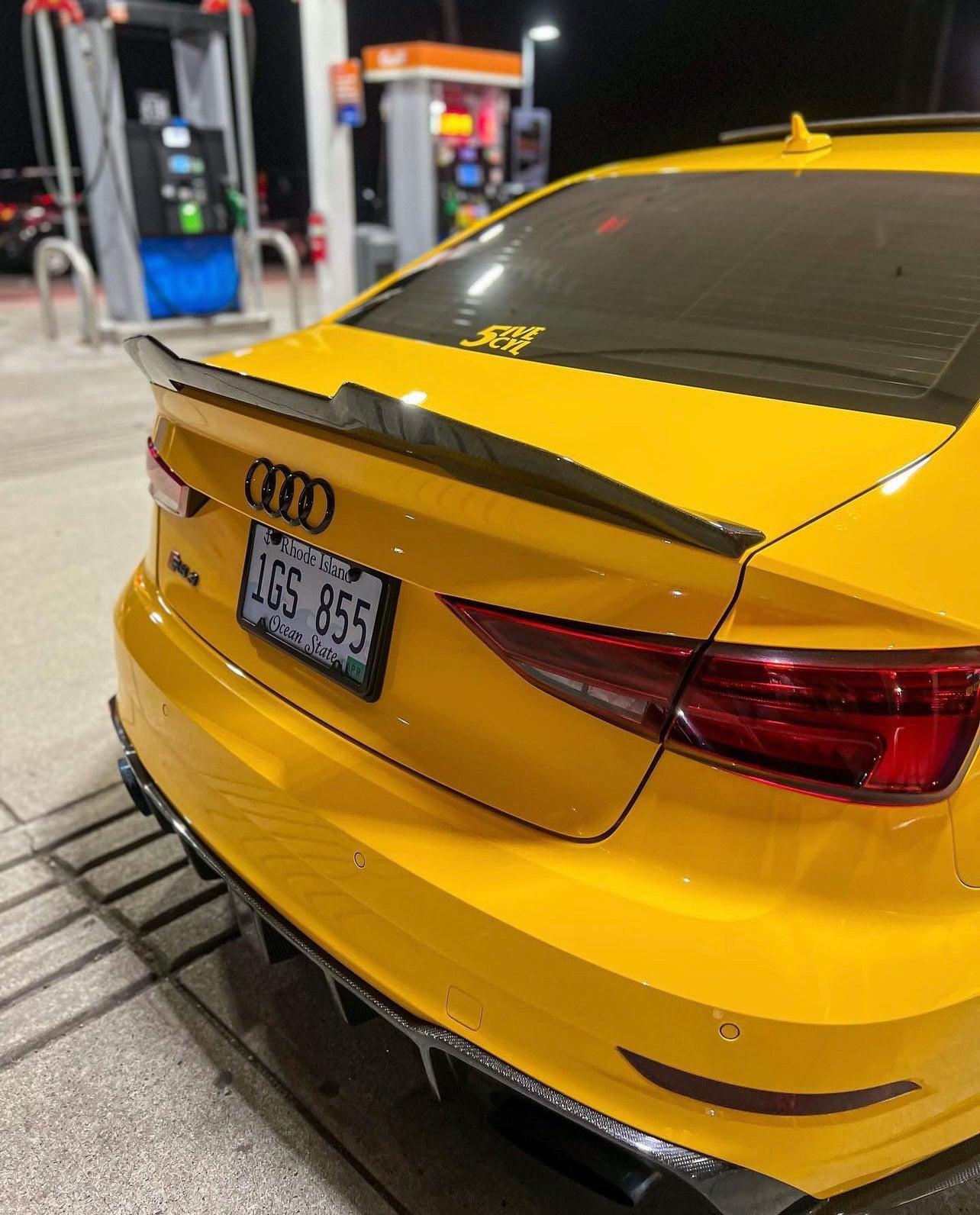 Carbon Fiber PSM Spoiler for Audi A3/S3/RS3