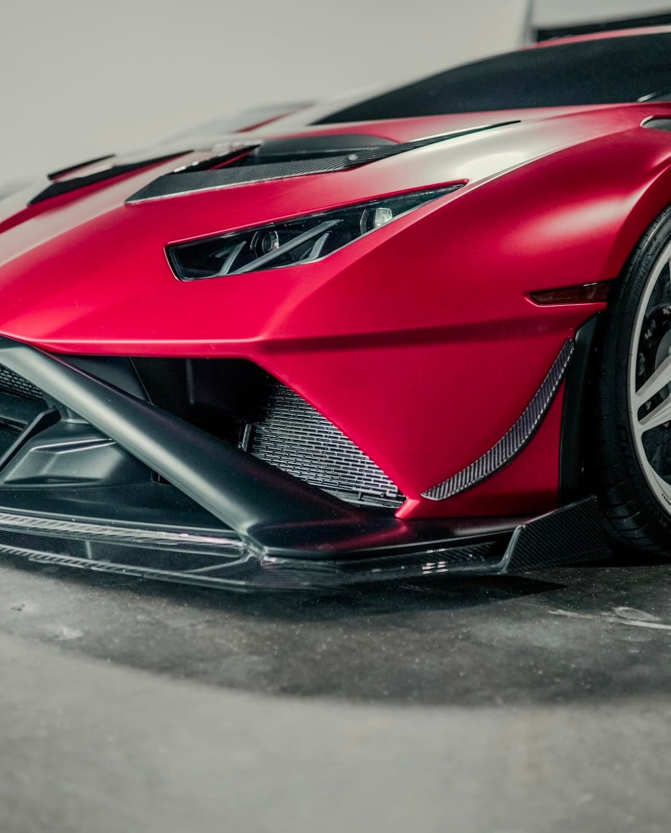Lamborghini Huracan STO AP Carbon Fiber Front Lip